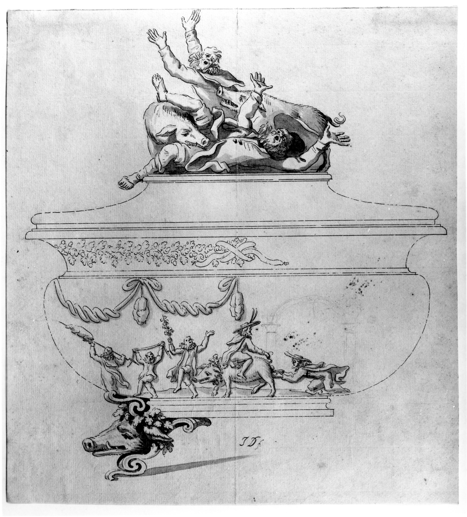 Image for Design For A Silver Soup Tureen