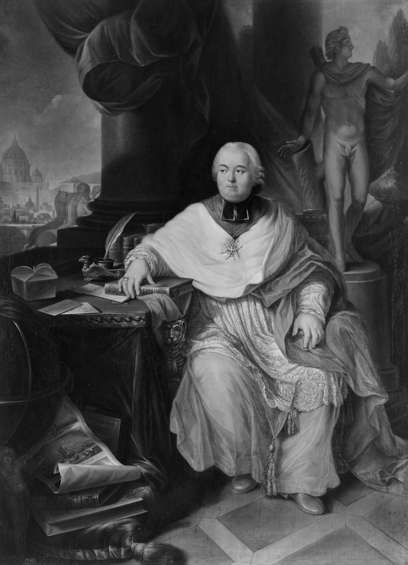 Image for Portrait of Cardinal François Joachim de Pierre de Bernis