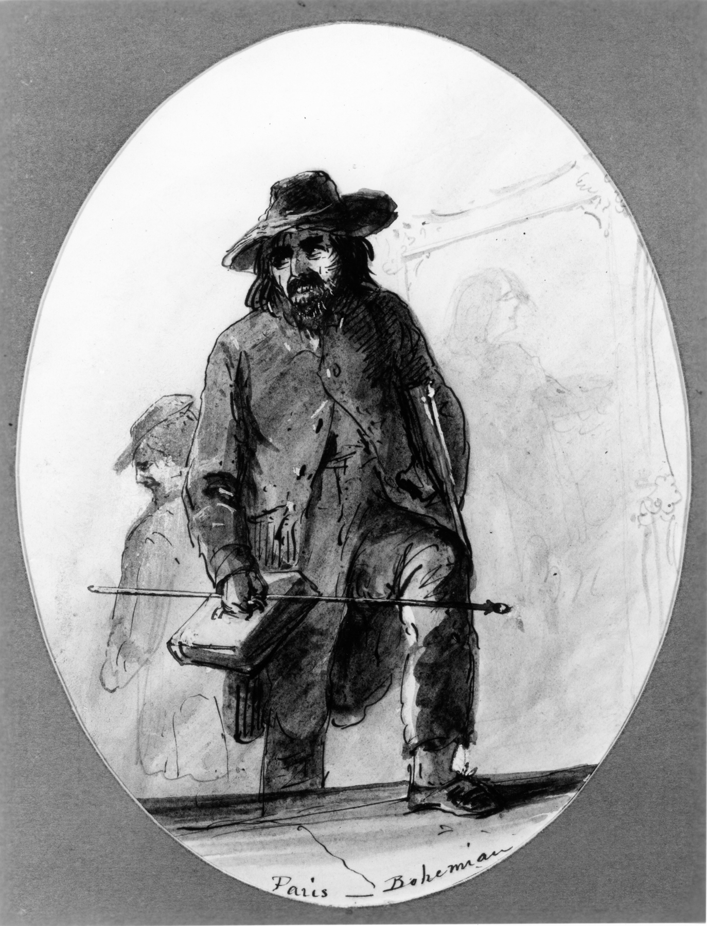 Image for Paris, Bohemian, Embryo Scheffer or Delacroix
