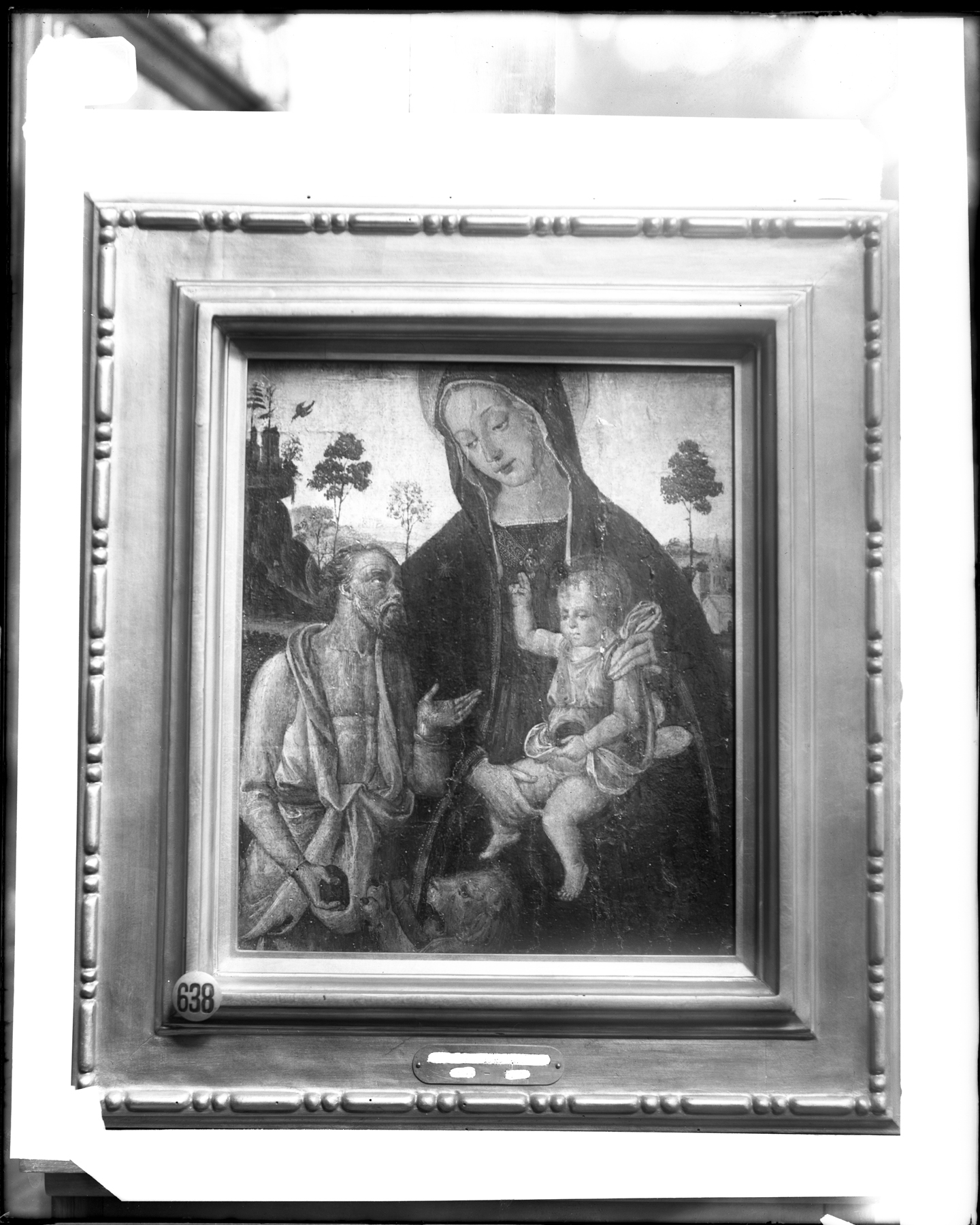Image for Madonna and Child with St Jerome