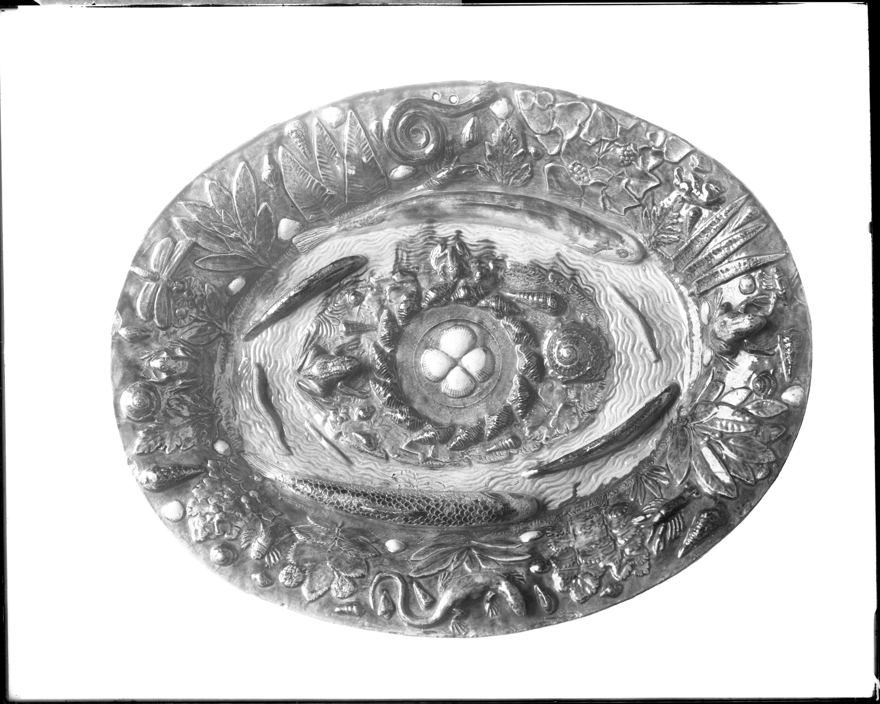 Image for Ornamental Platter with Pond Life