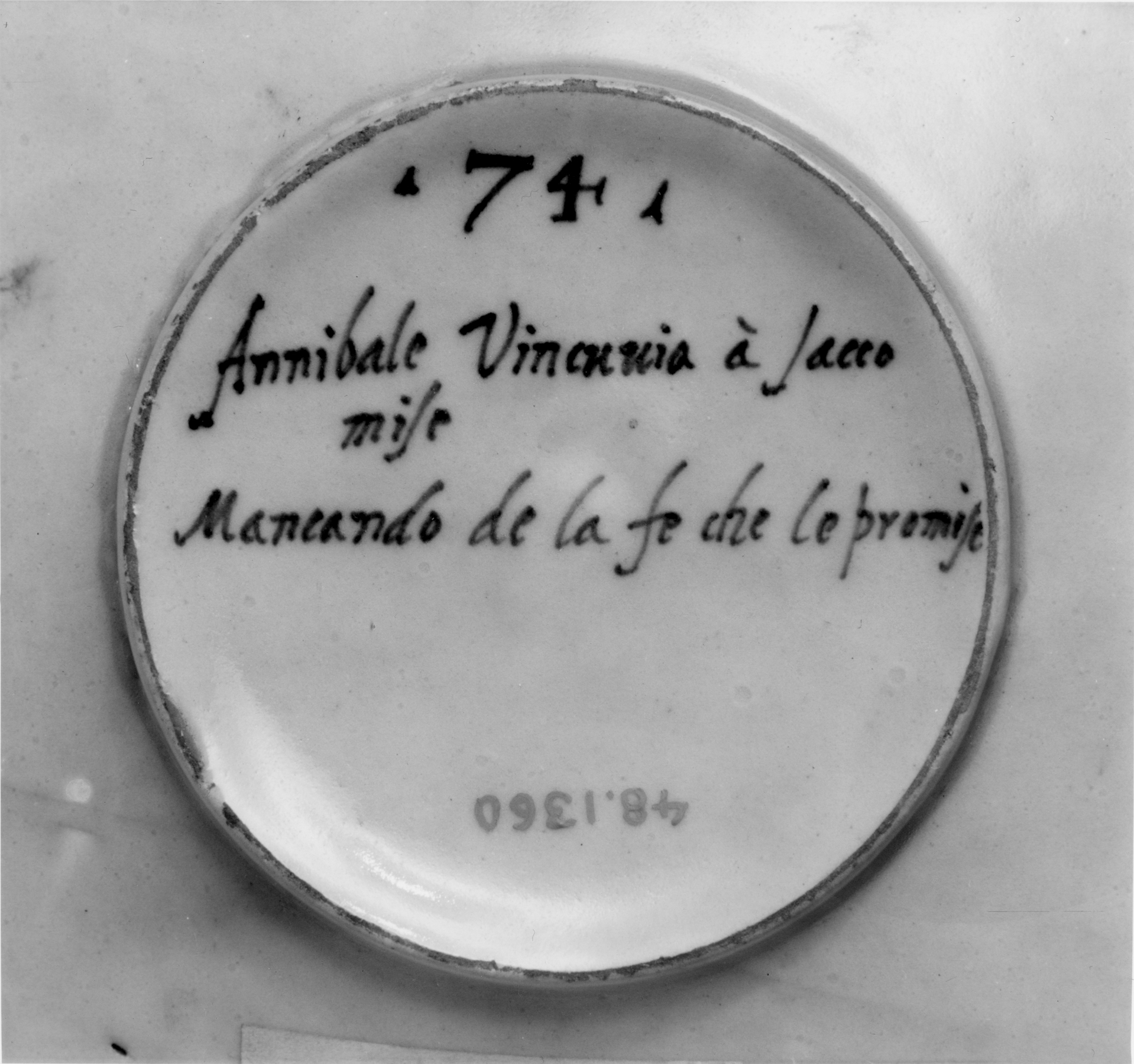 Image for Plate with Hannibal Sacking Venusia