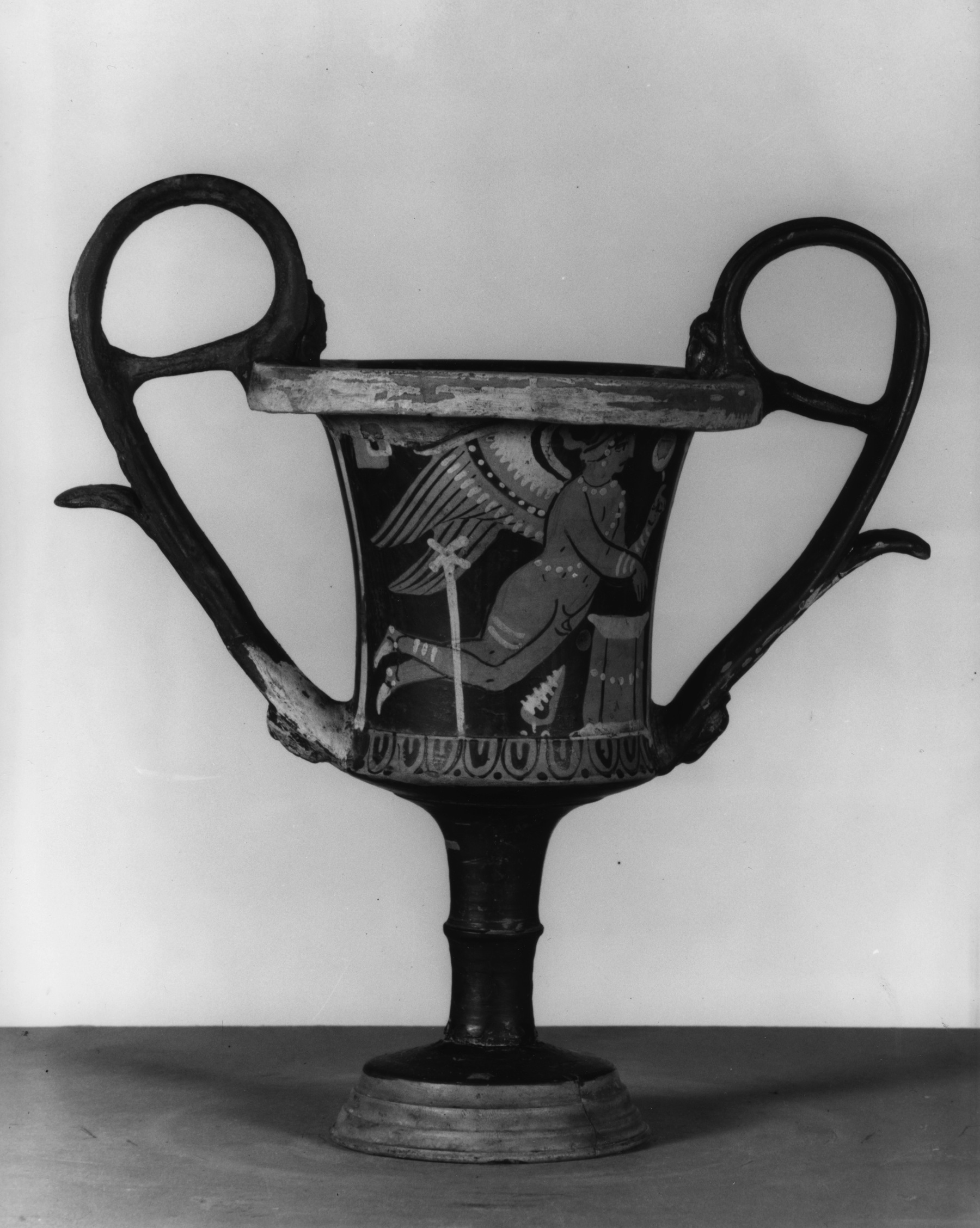 Image for Drinking Vessel with Winged Eros and Seated Woman
