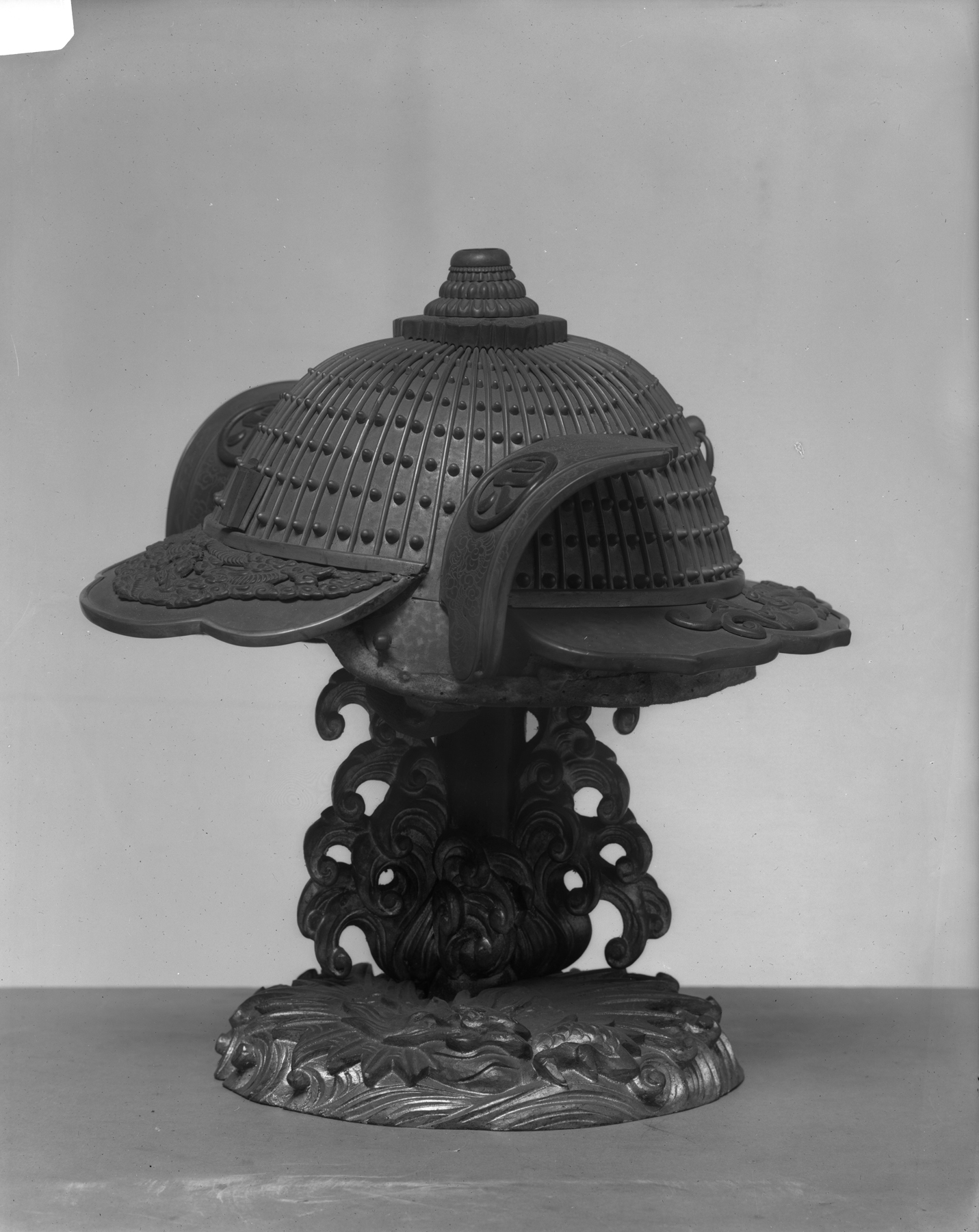 Image for Fireman's helmet with dragons and characters