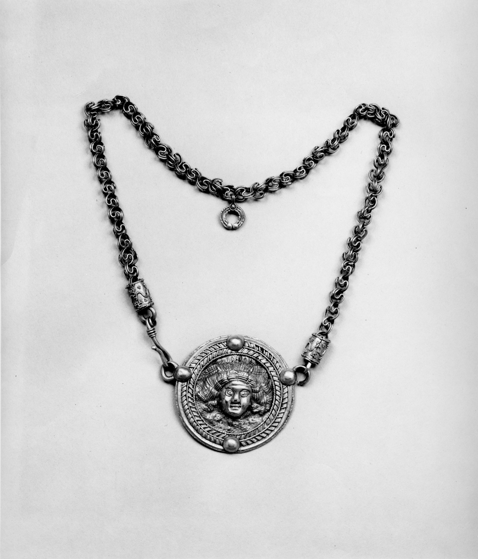 Image for Necklace with Medusa Medallion