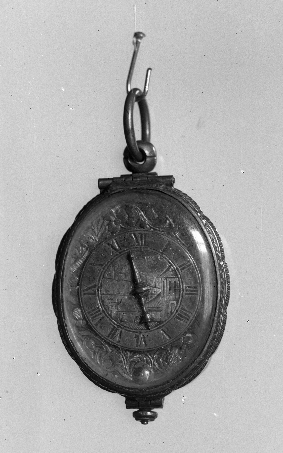 Image for Oval Watch with Landscape Scene