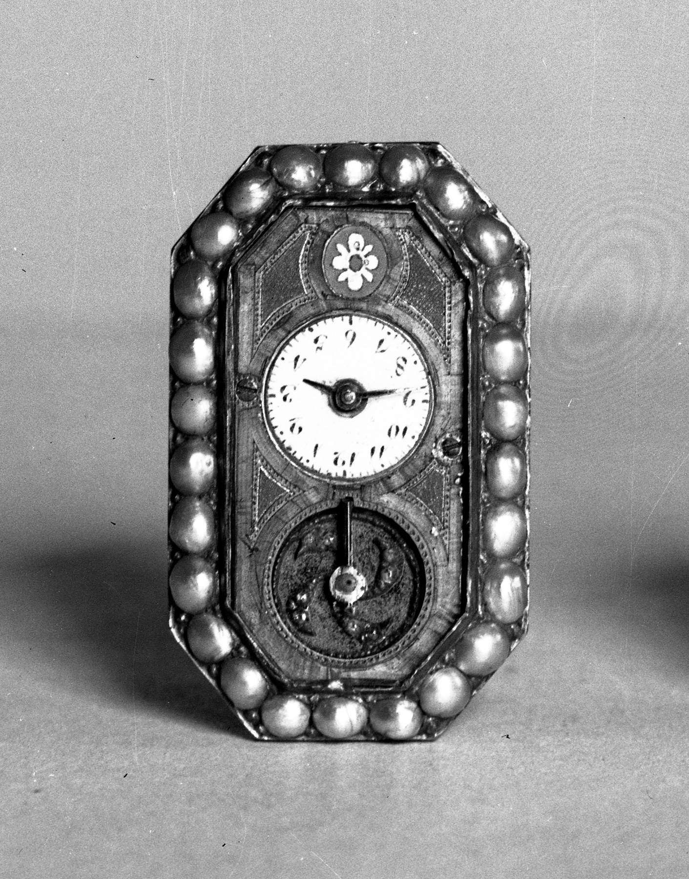 Image for Watch set in face of a brooch