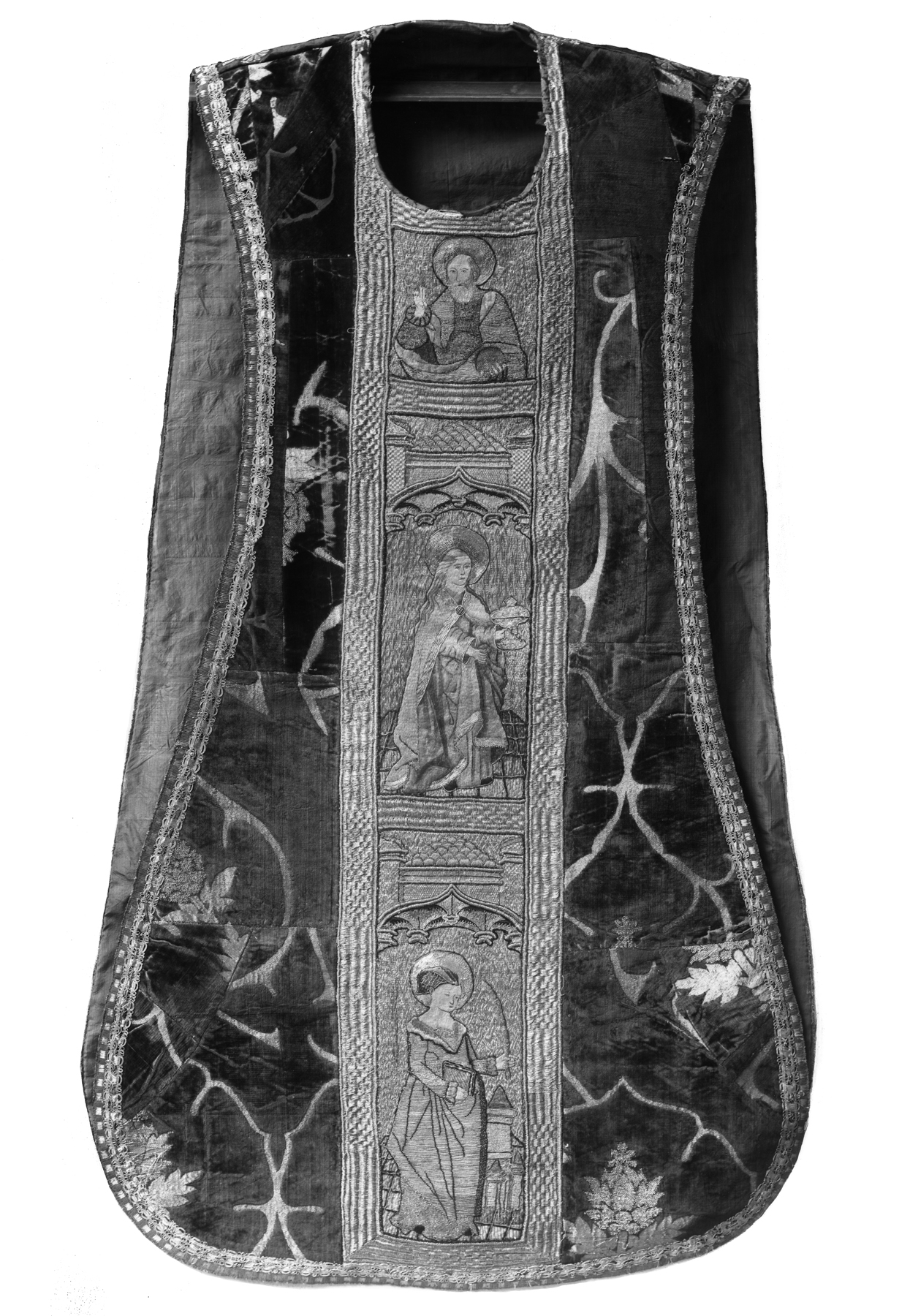 Image for Orphrey on a chasuble; God the Father and saints