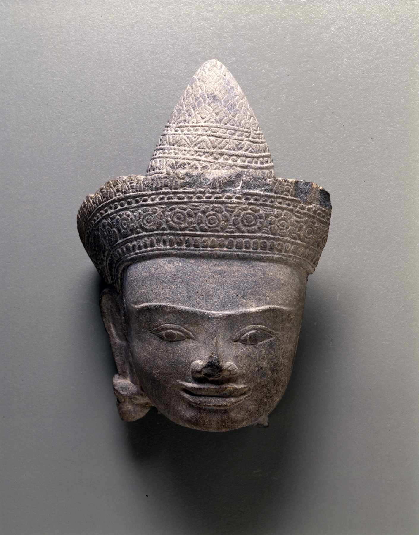 Image for Head of a Crowned Deity, Probably the Buddha