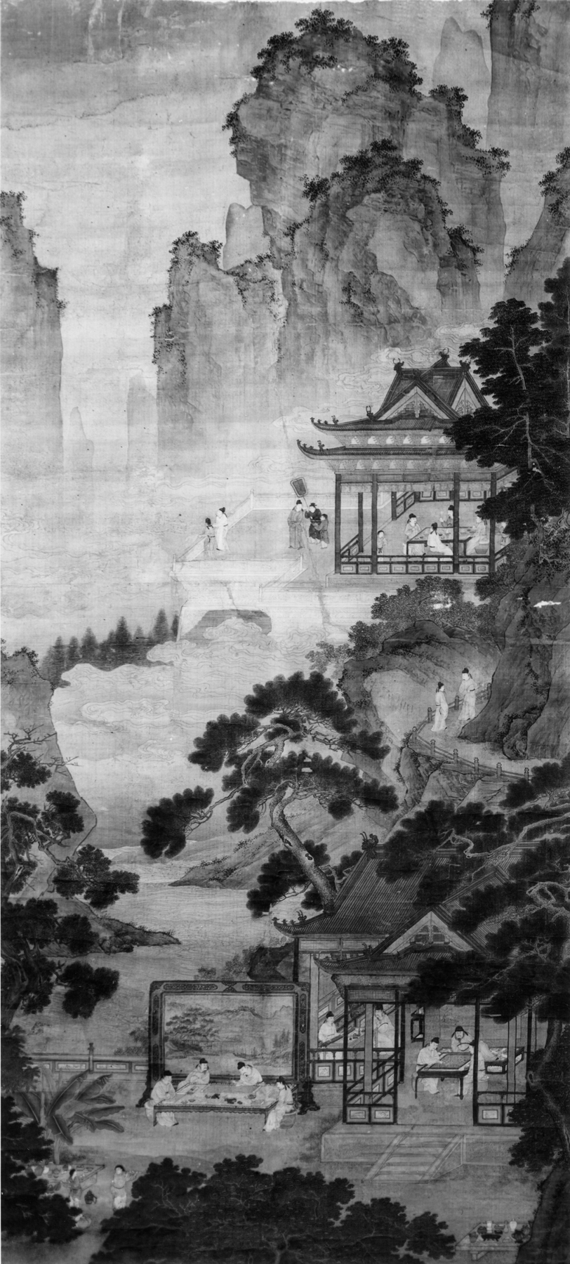 Image for Mountain Landscape with Figures