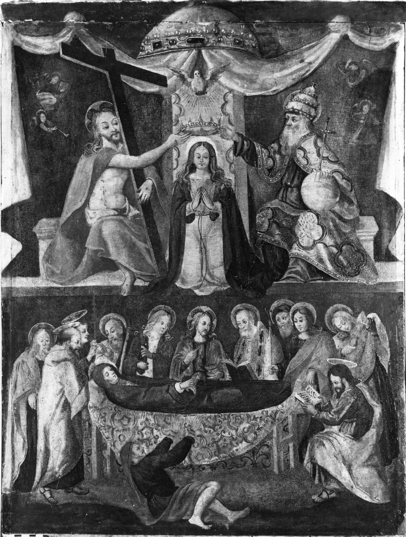 Image for The Death and Coronation of the Virgin