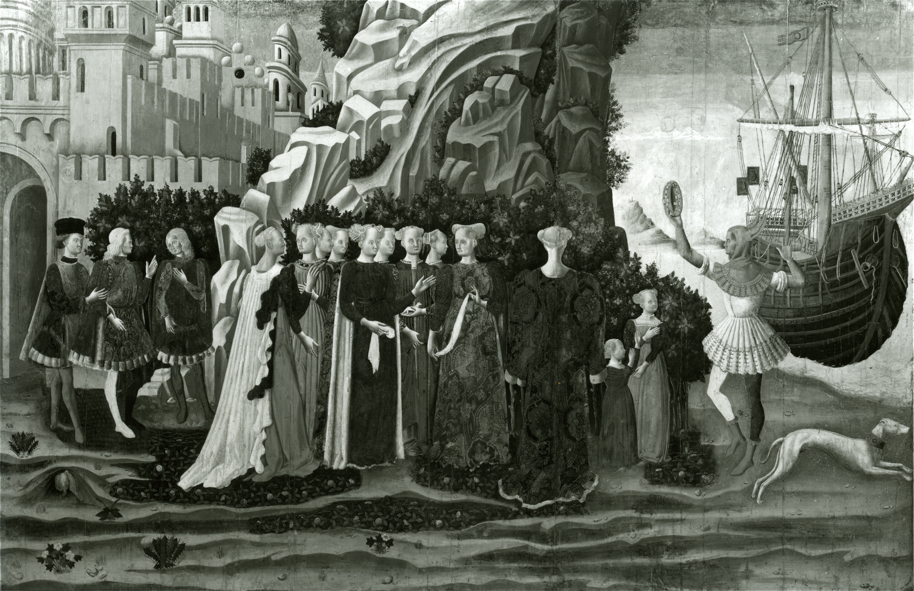 Image for The Departure of Helen and her Entourage for Cythera