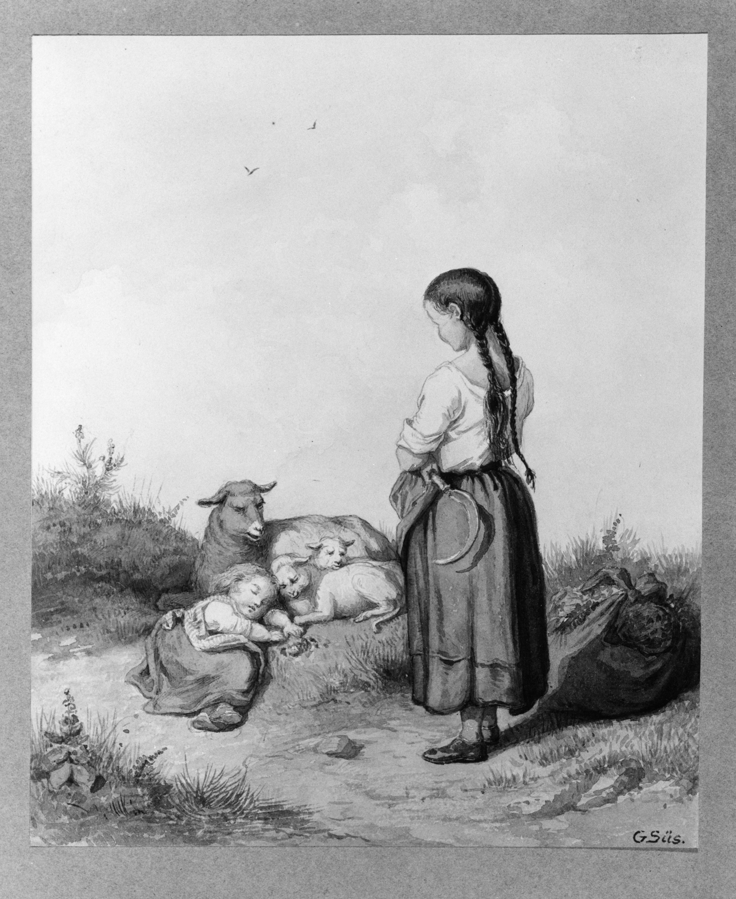 Image for Children With Sheep