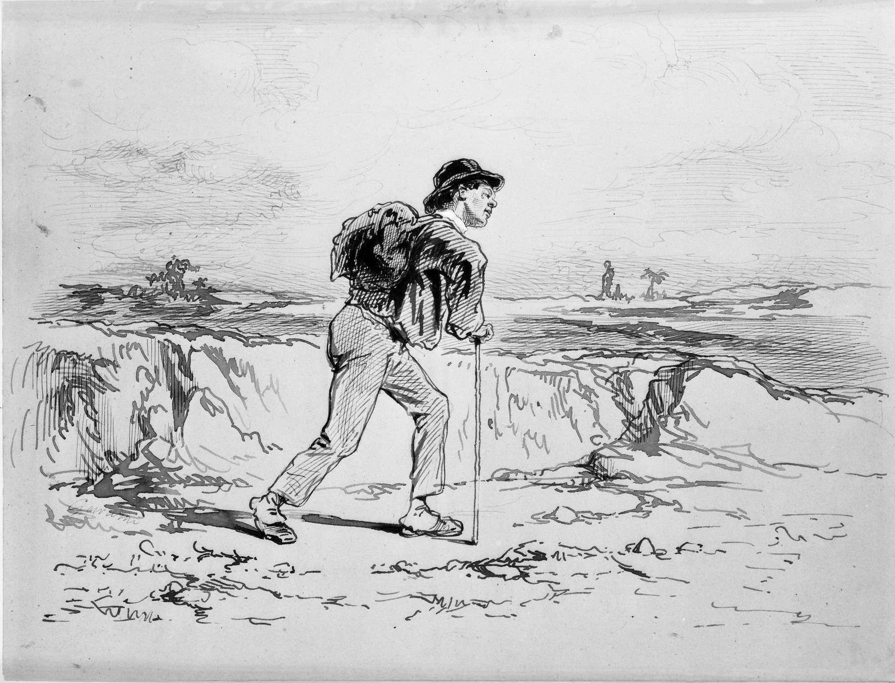 Image for Young Man with Knapsack