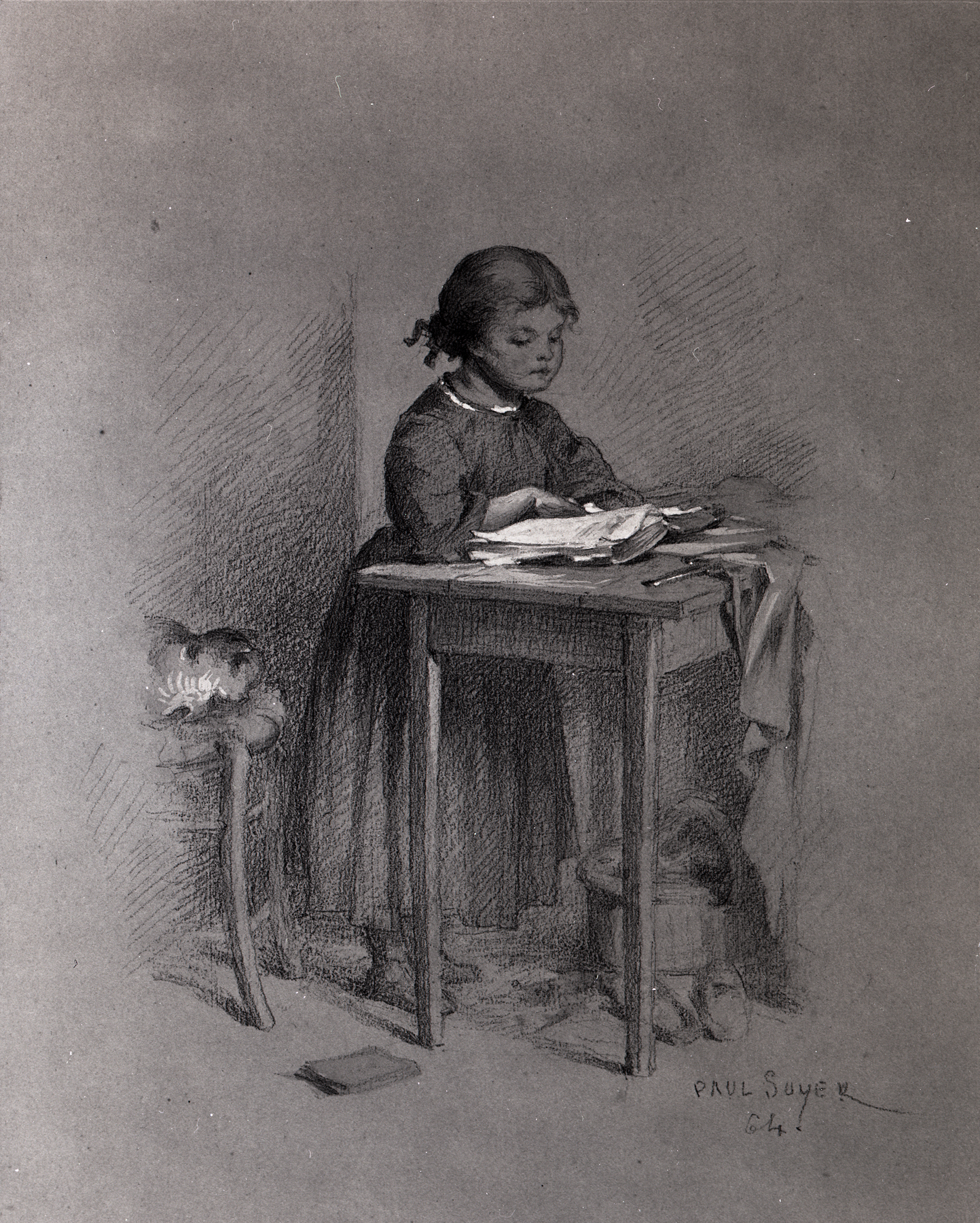 Image for Little Girl Reading