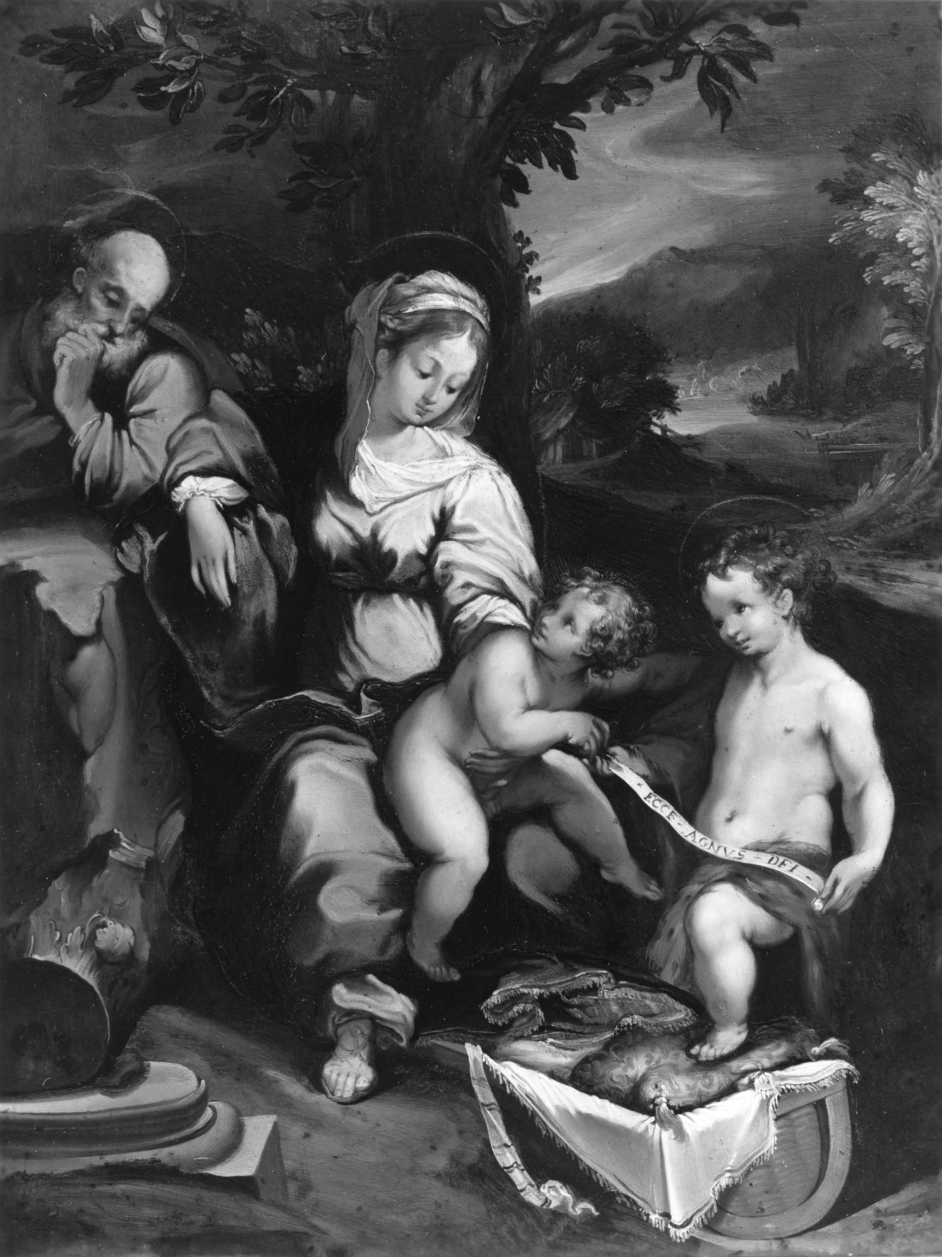 Image for The Holy Family with the Infant St. John