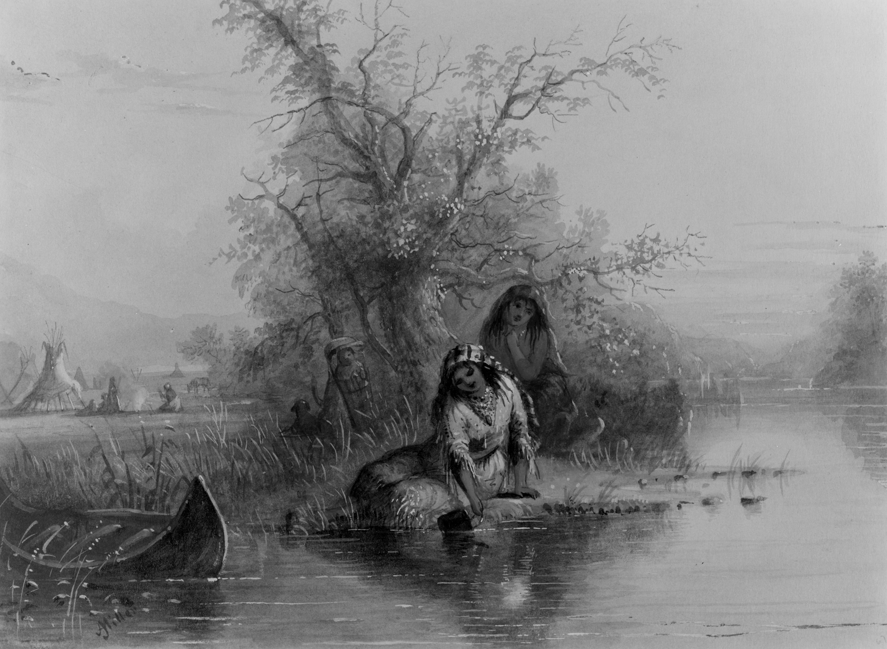 Image for Indian Encampment on the Eau Sucre River