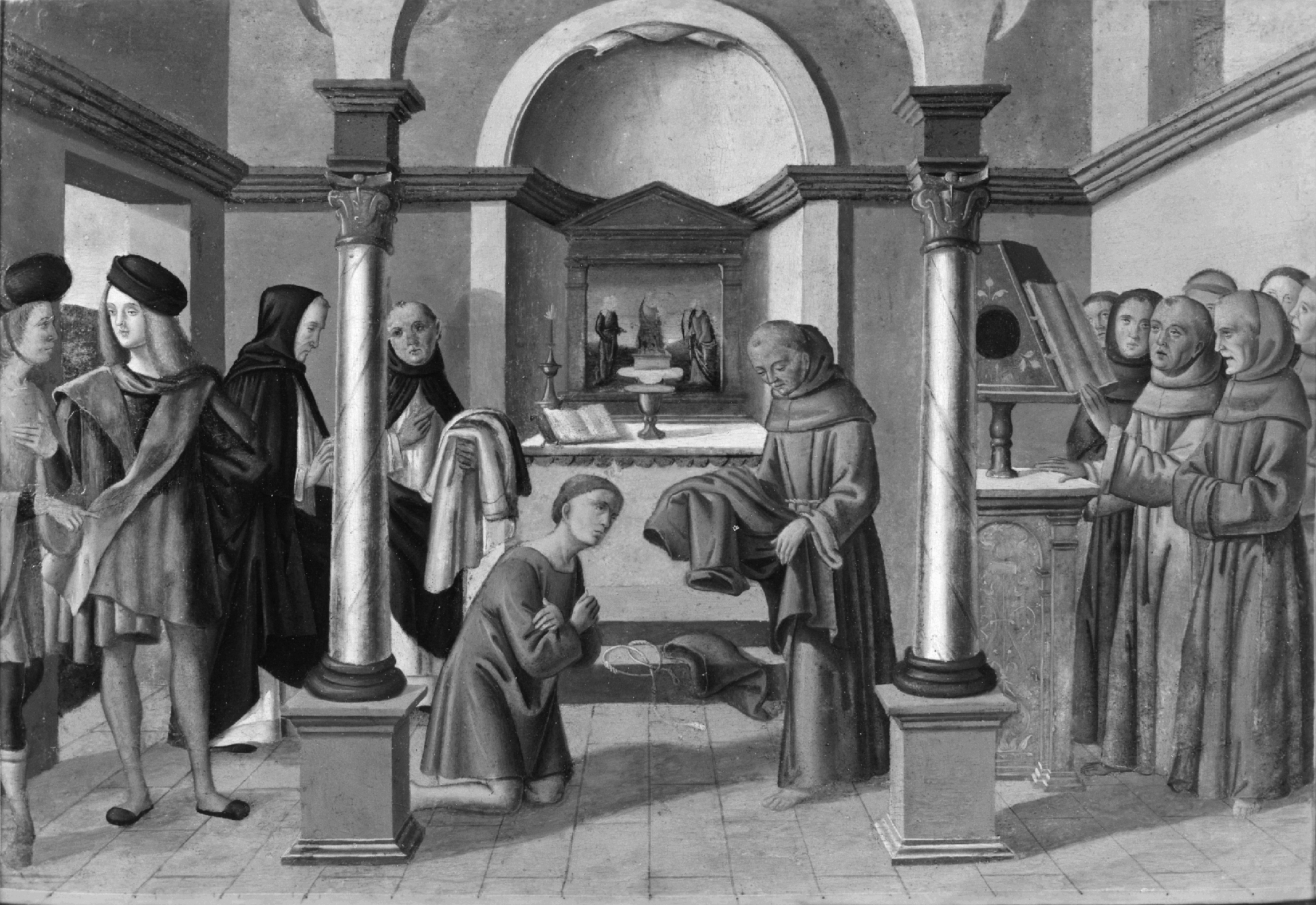 Image for Saint  Anthony of Padua Taking the Habit of the Franciscan Order