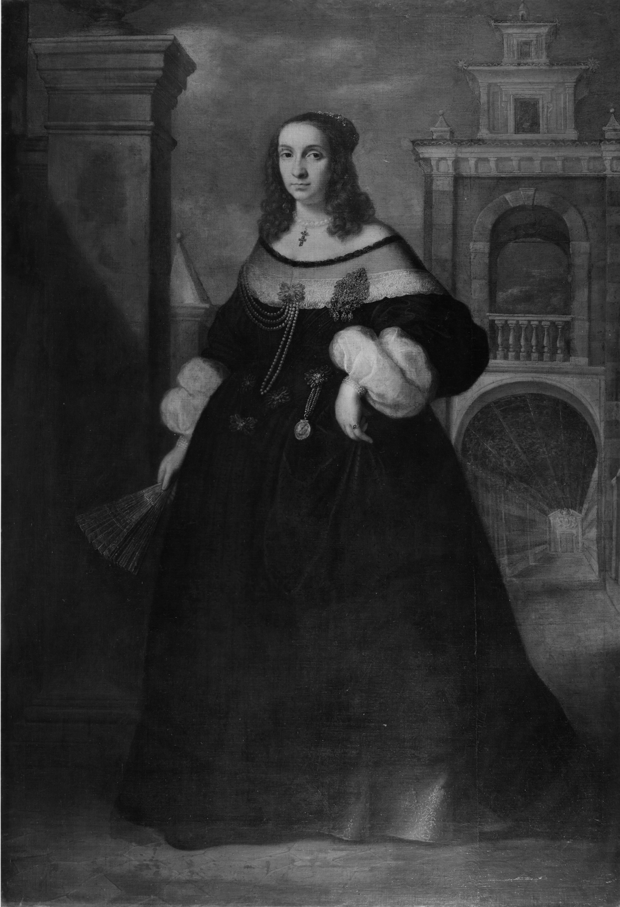 Image for Portrait of Margherita, Wife of Baldassare Vandergoes