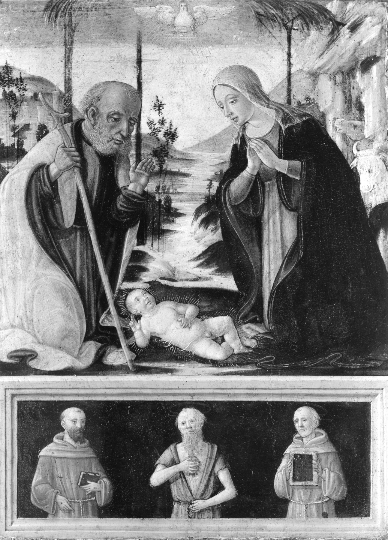 Image for The Nativity and Saints