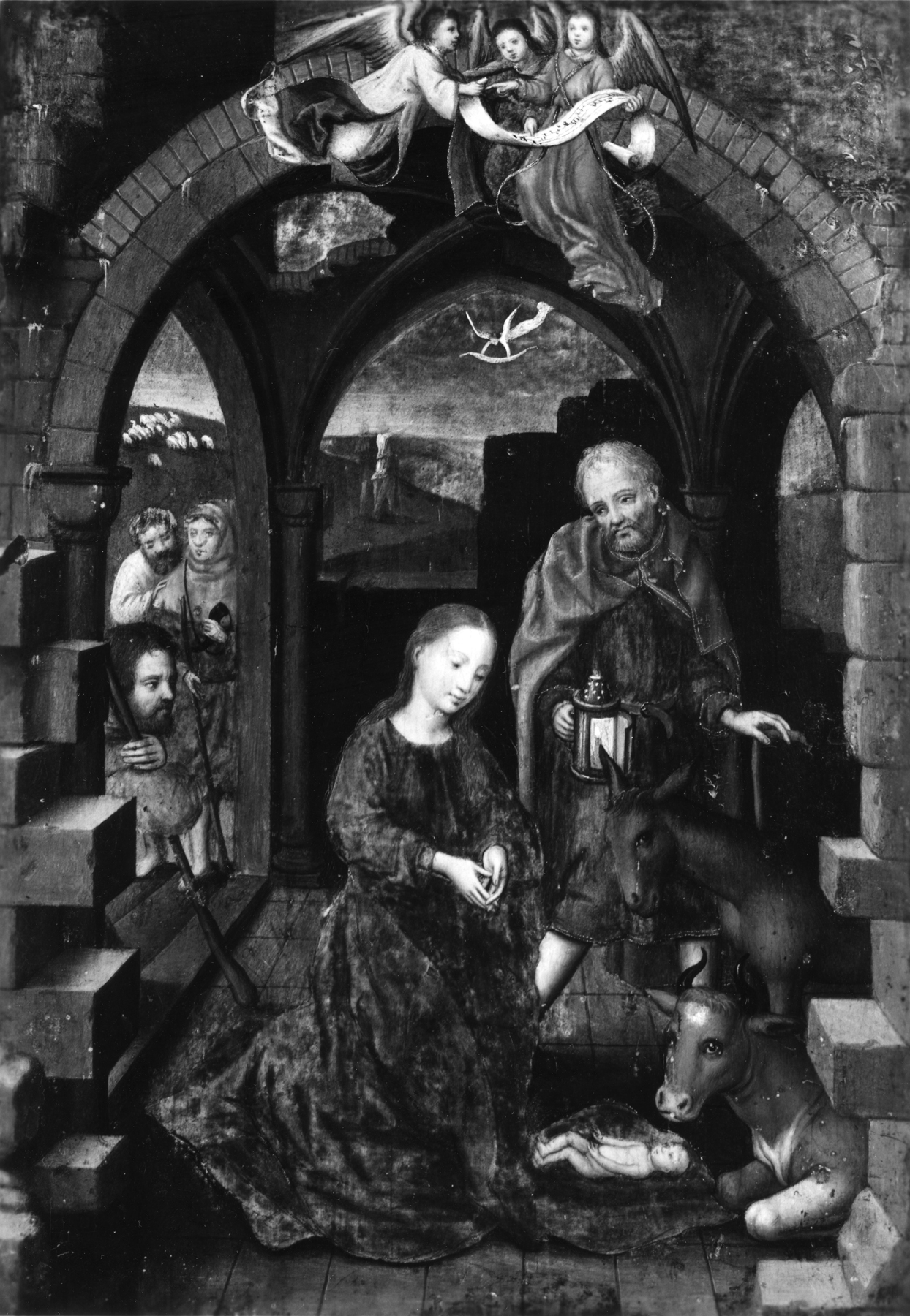 Image for The Nativity with the Adoration of the Shepherds