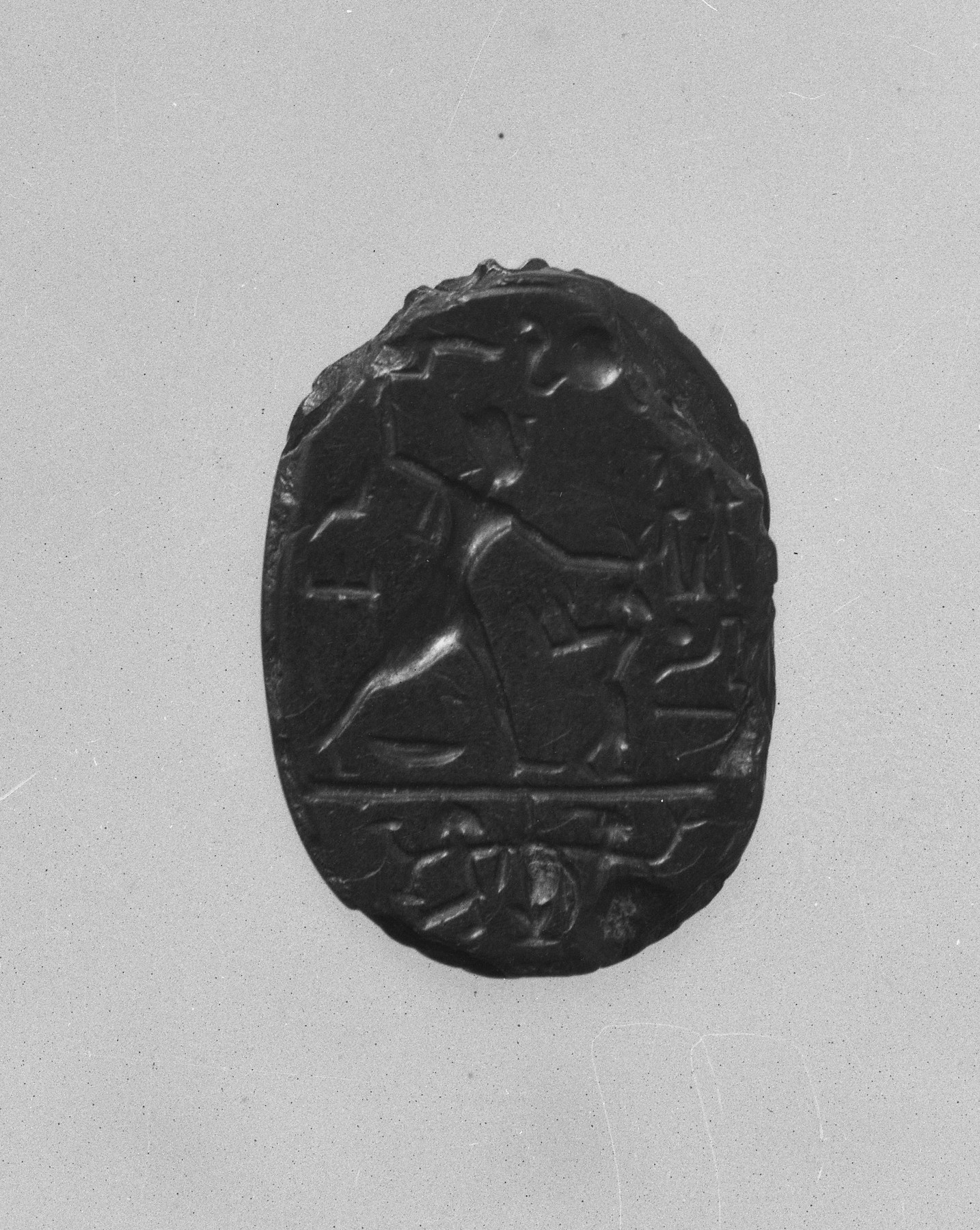 Image for Scarab with a King Holding a Captive