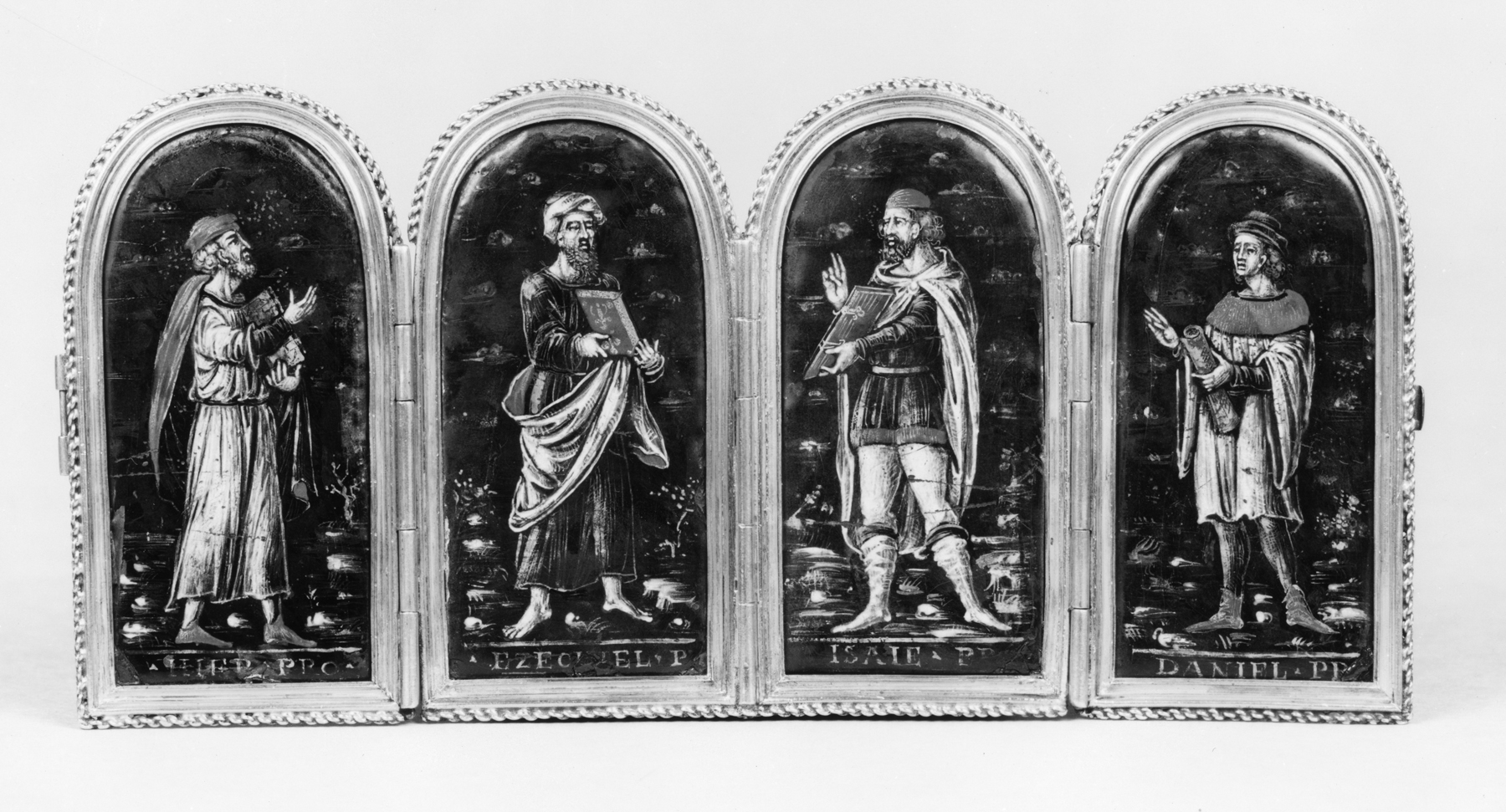 Image for Four Plaques Representing Prophets
