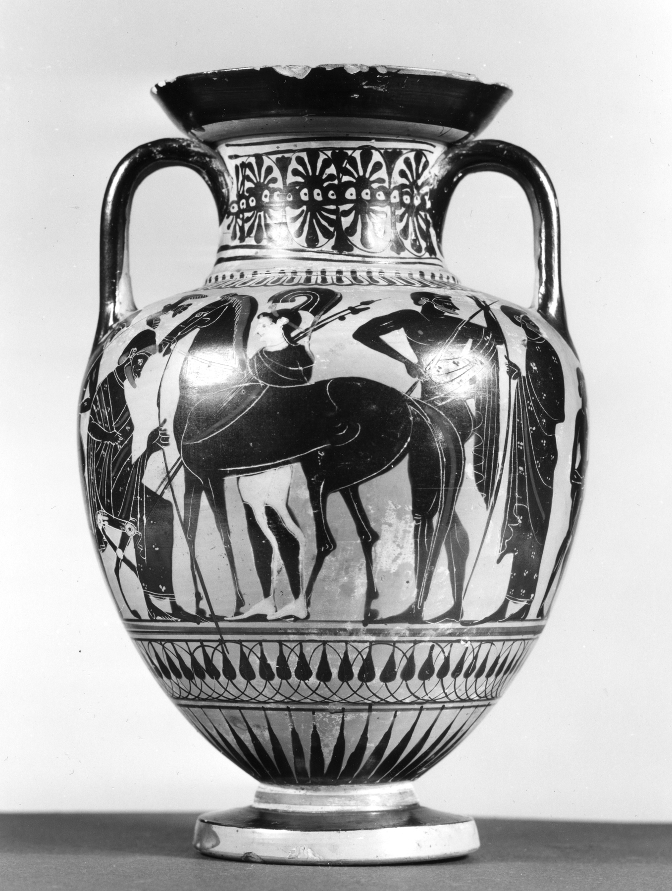 Image for Amphora with Chariot and Amazon