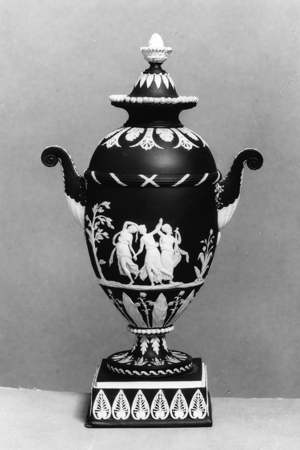 Image for Vase with women dancing