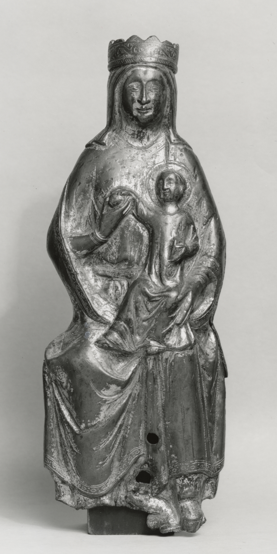 Image for Appliqué Figure of the Madonna and Child