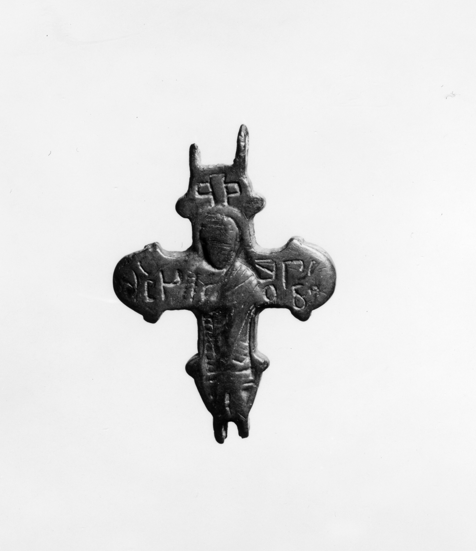 Image for Pectoral Reliquary Cross with St. Gleb