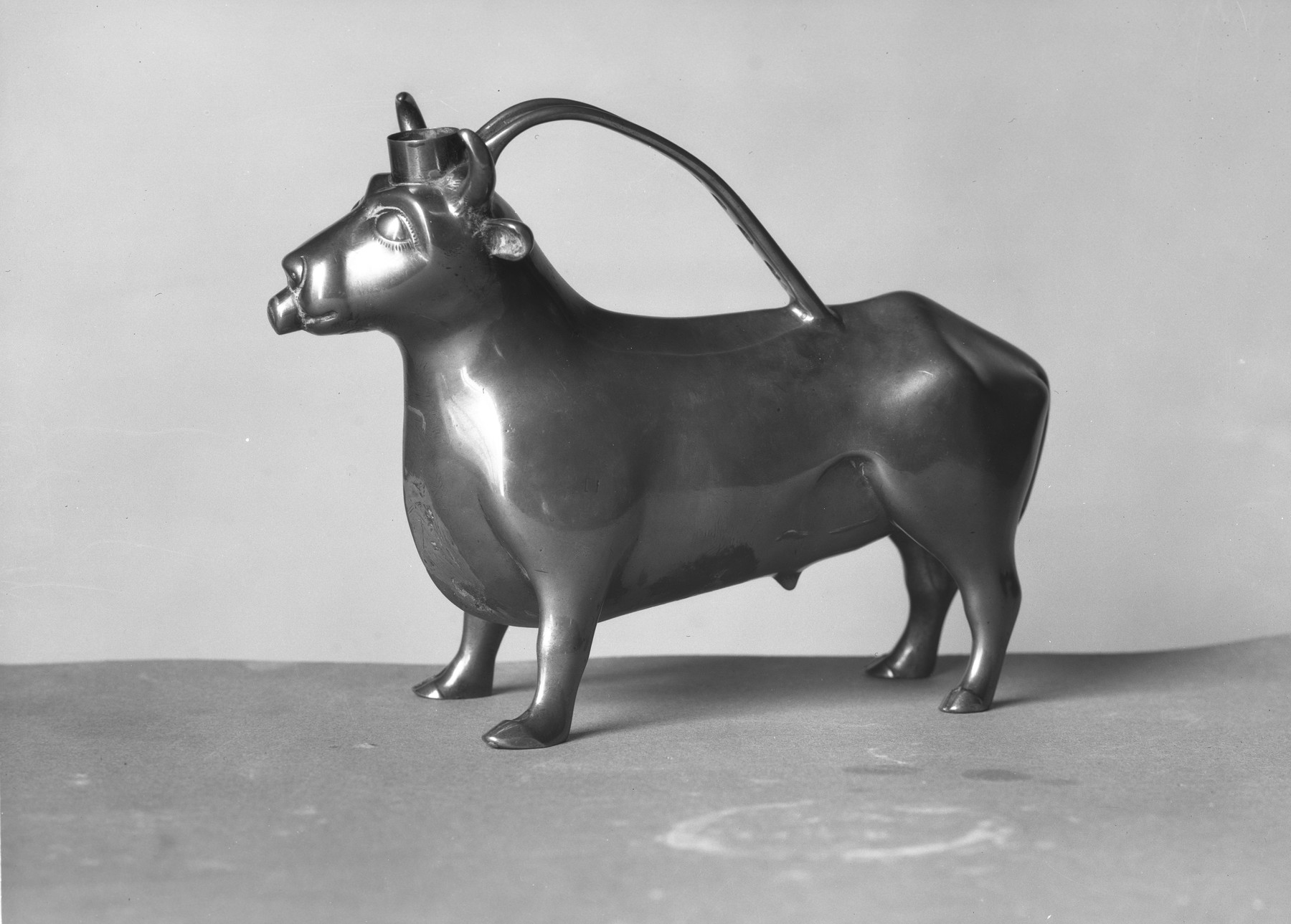 Image for Aquamanile vessel for pouring; BULL