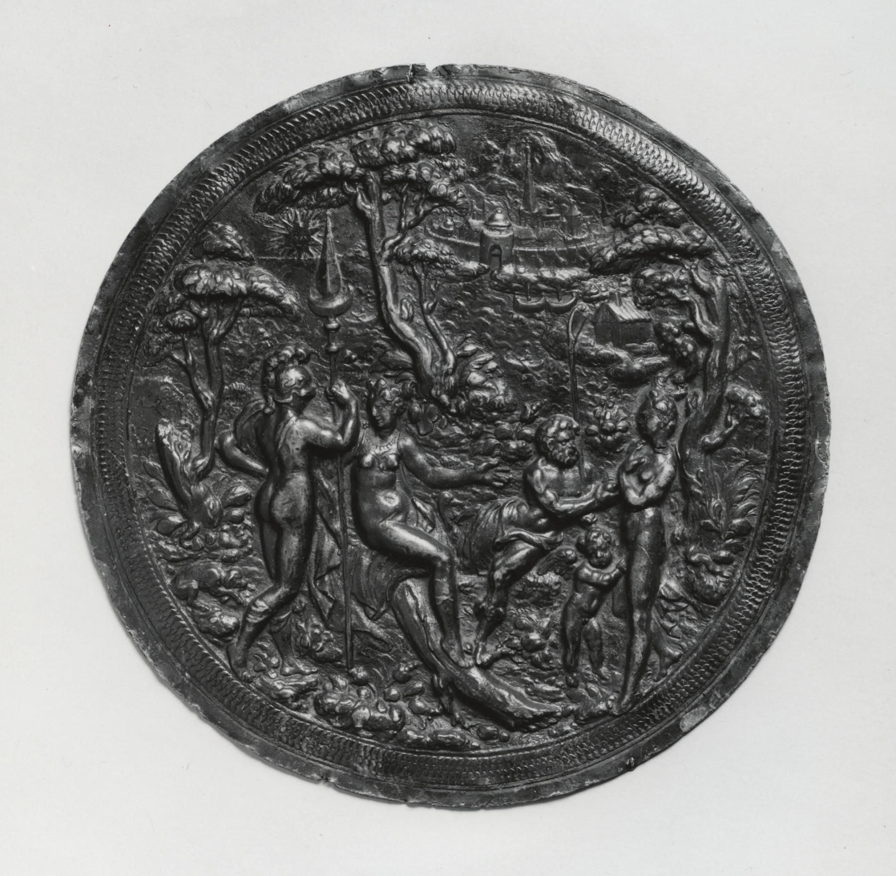 Image for Plaque with the Judgment Of Paris