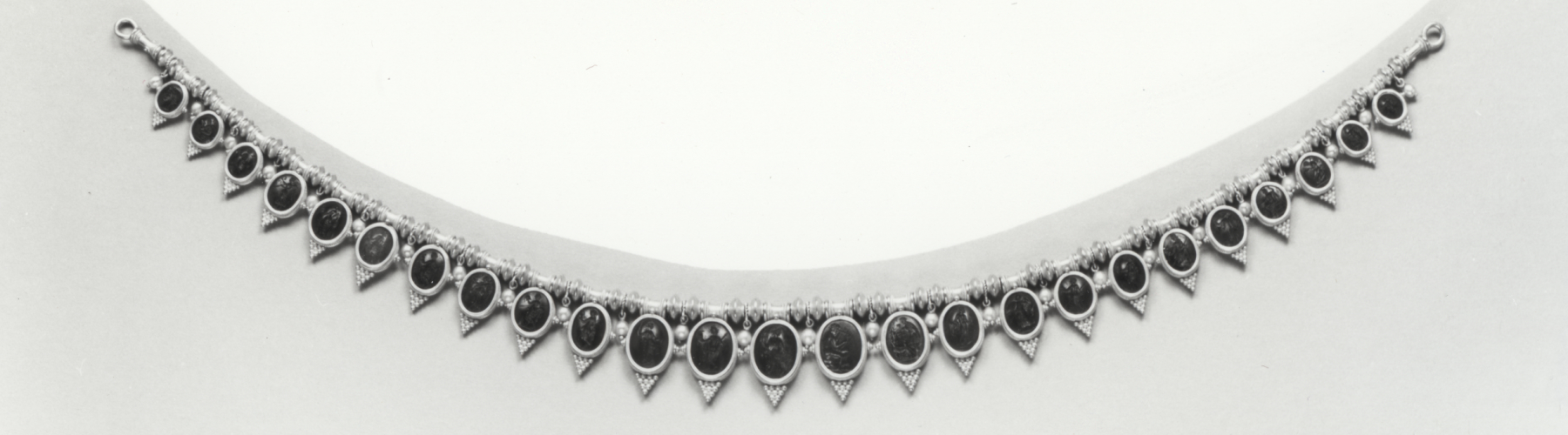 Image for Archaeological-Style Necklace with Intaglios