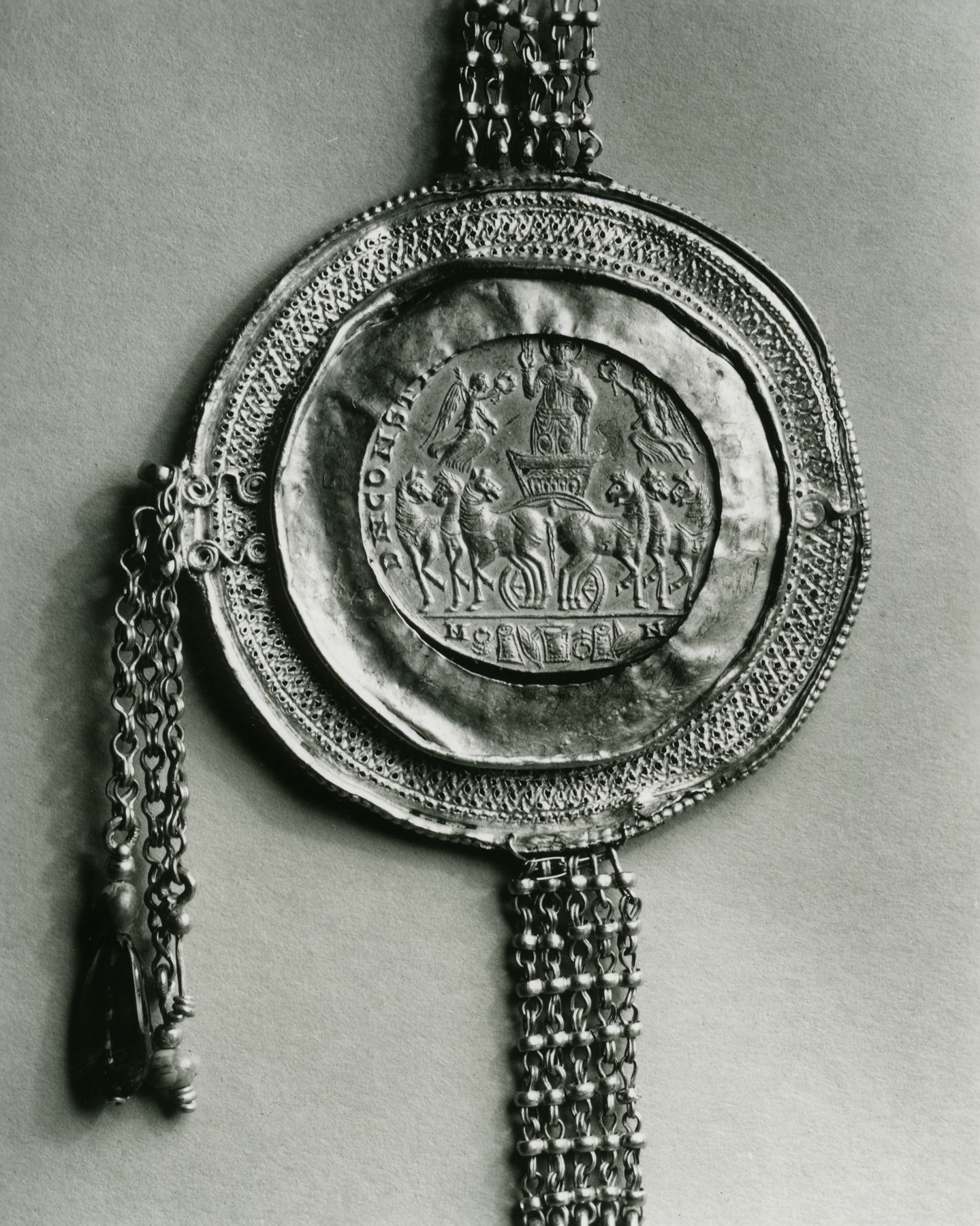 Image for Belt Section with Medallions of Constantius II and Faustina