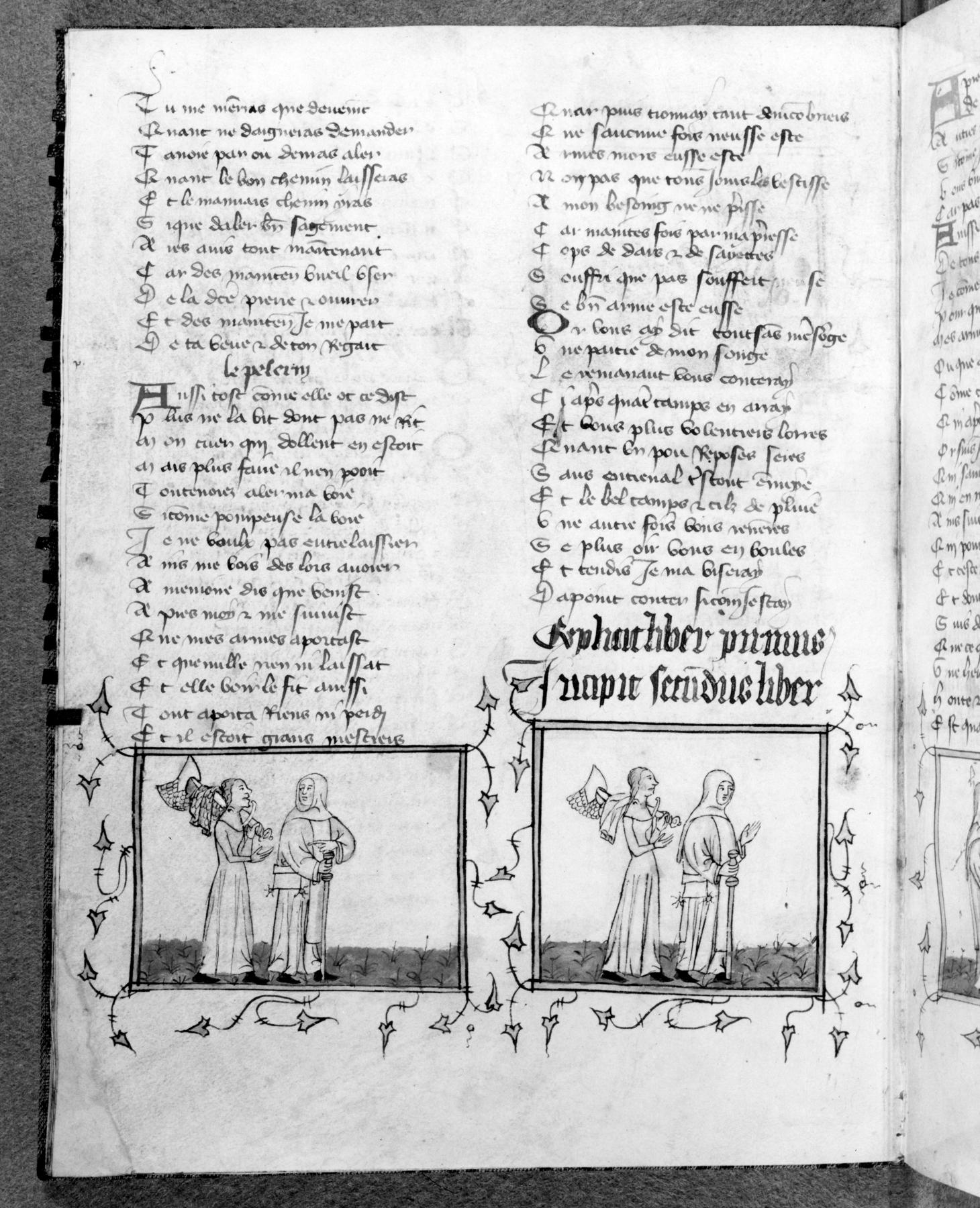 Image for Memory Carrying Armor, Following Pilgrim, Who Turns Back and Points at Her and Memory Carrying Armor, Following Pilgrim