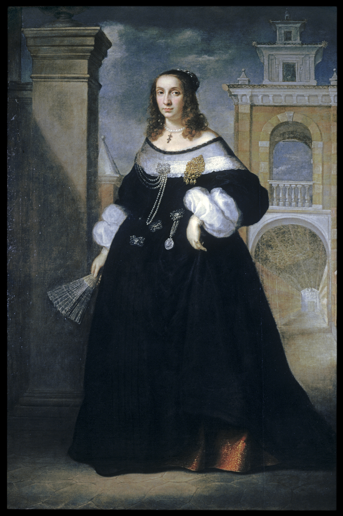 Image for Portrait of Margherita, Wife of Baldassare Vandergoes