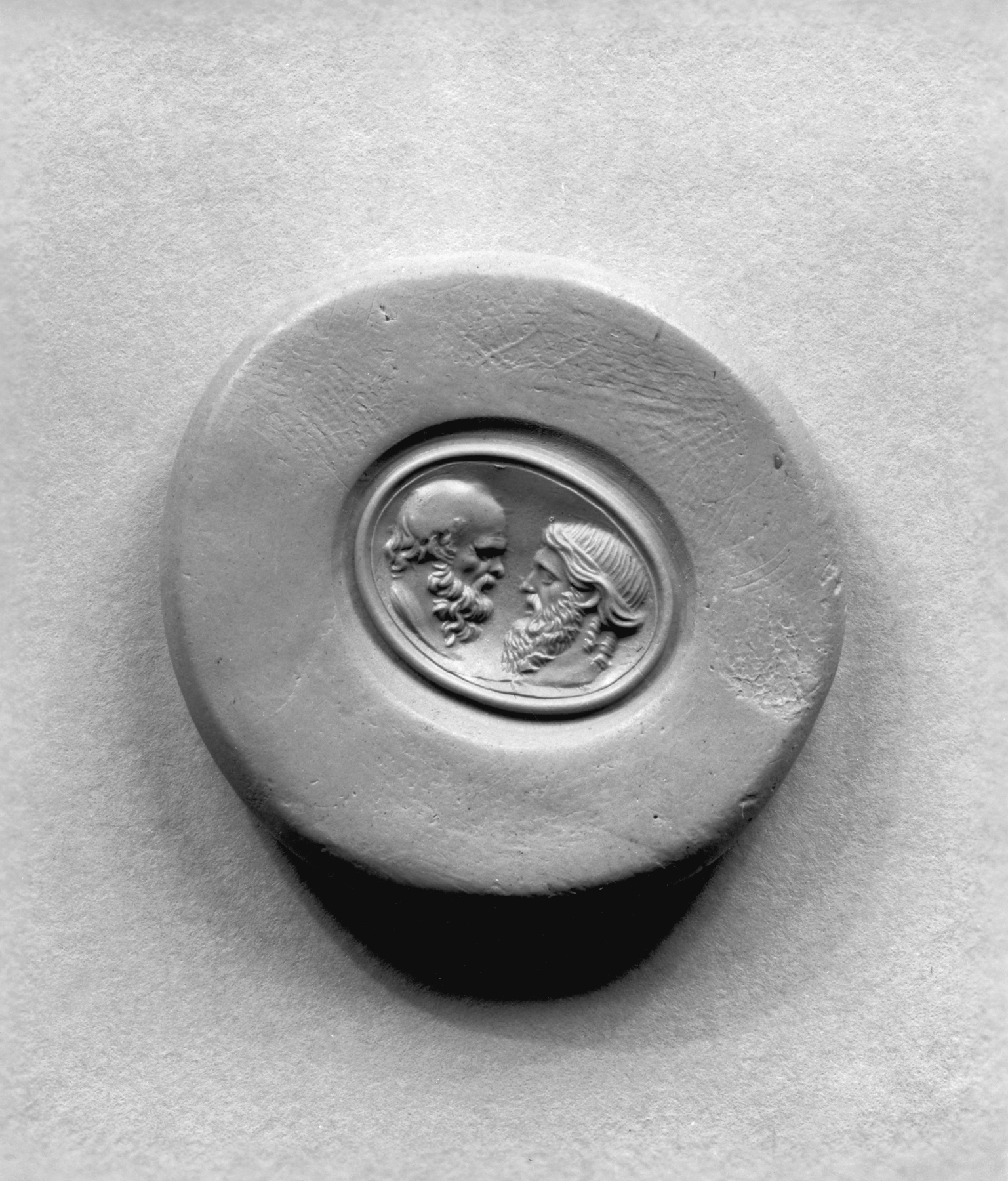 Image for Intaglio of Bacchus and a Silen