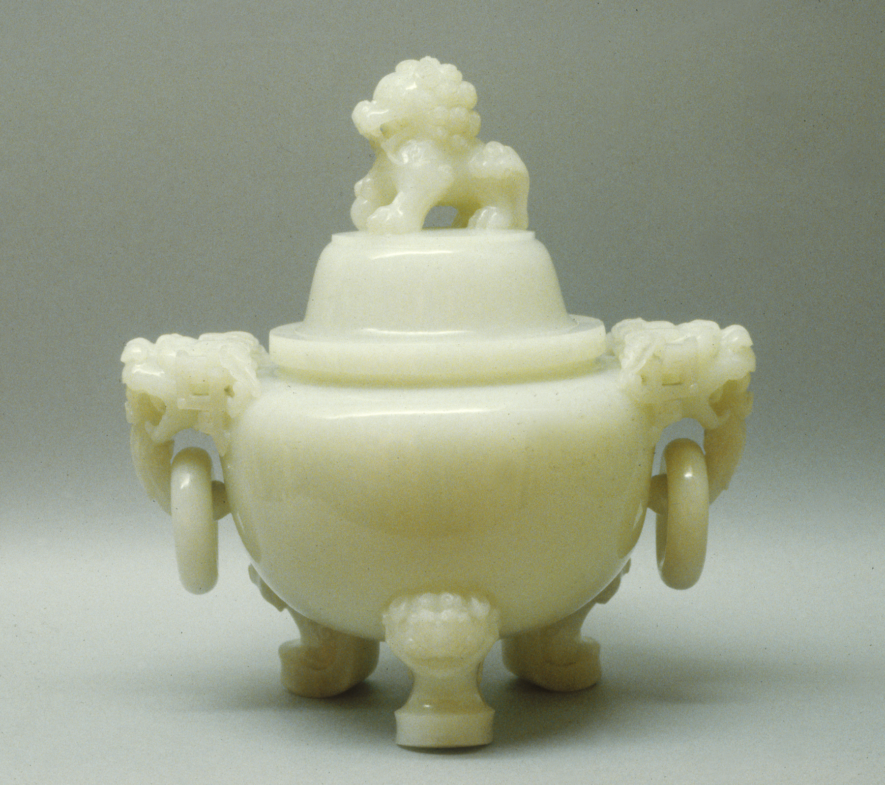 Image for Covered Bowl with "Fu" Lion