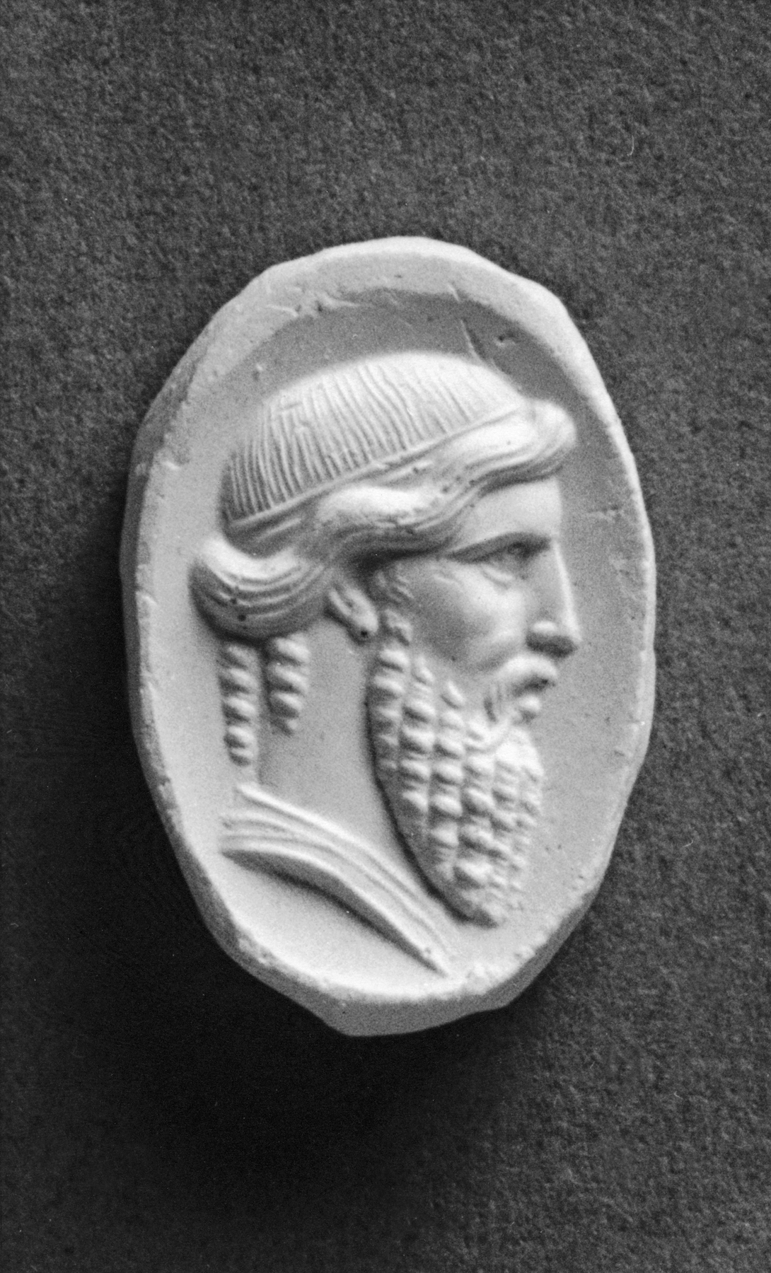 Image for Intaglio with the Head of Dionysus
