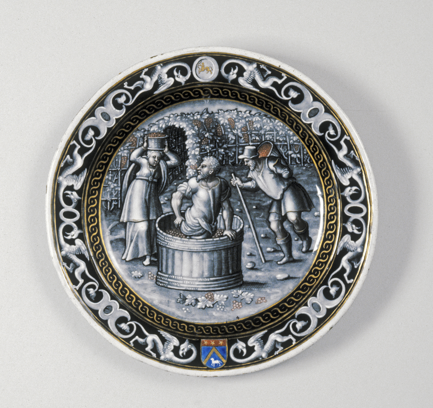 Image for Plate with the Month of September