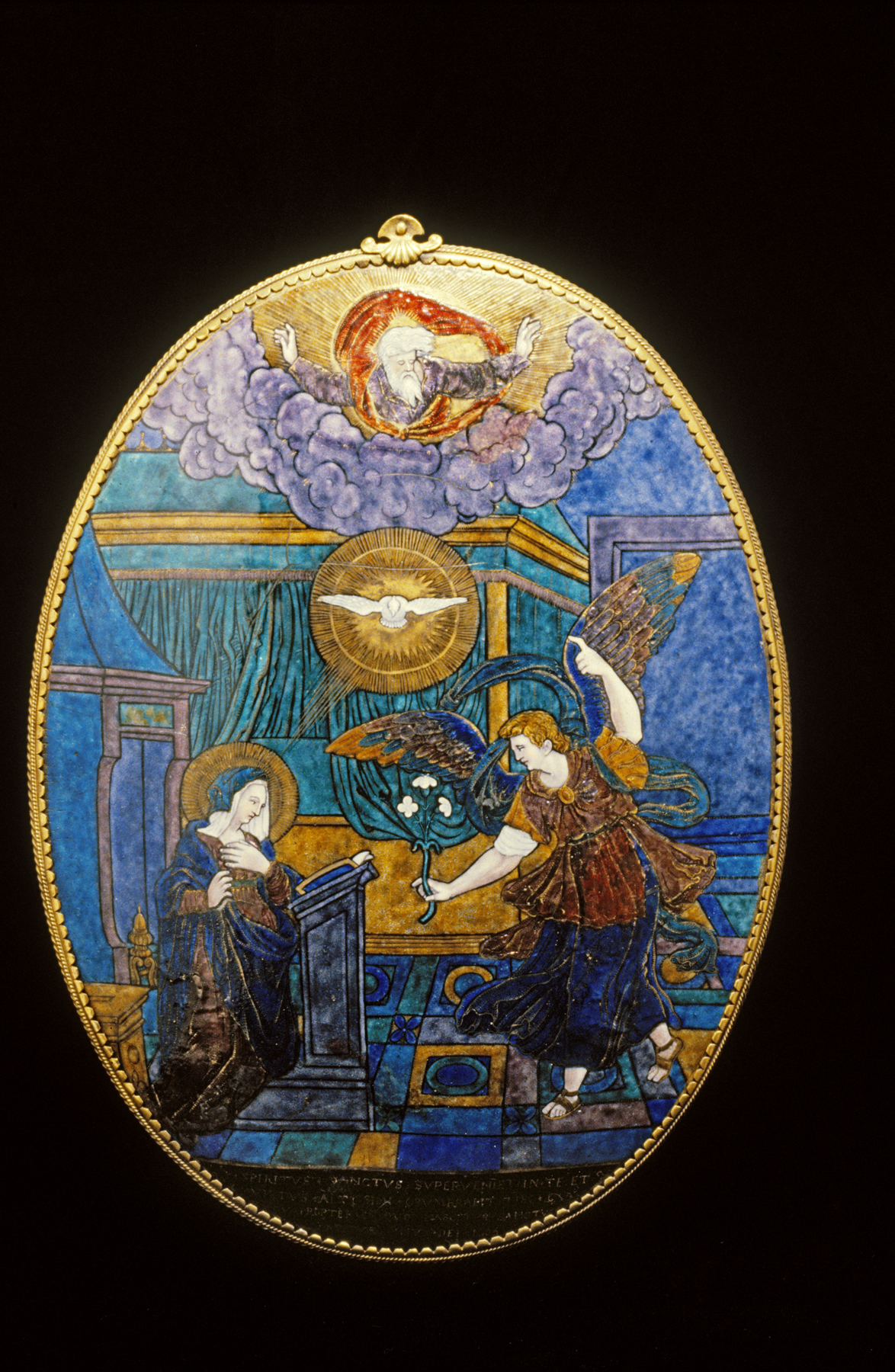 Image for Plaque with the Annunciation
