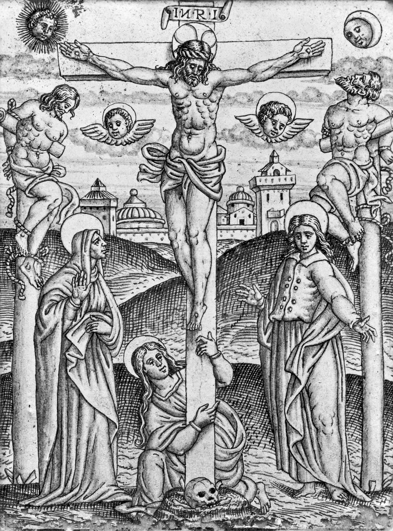 Image for Plaque with The Crucifixion