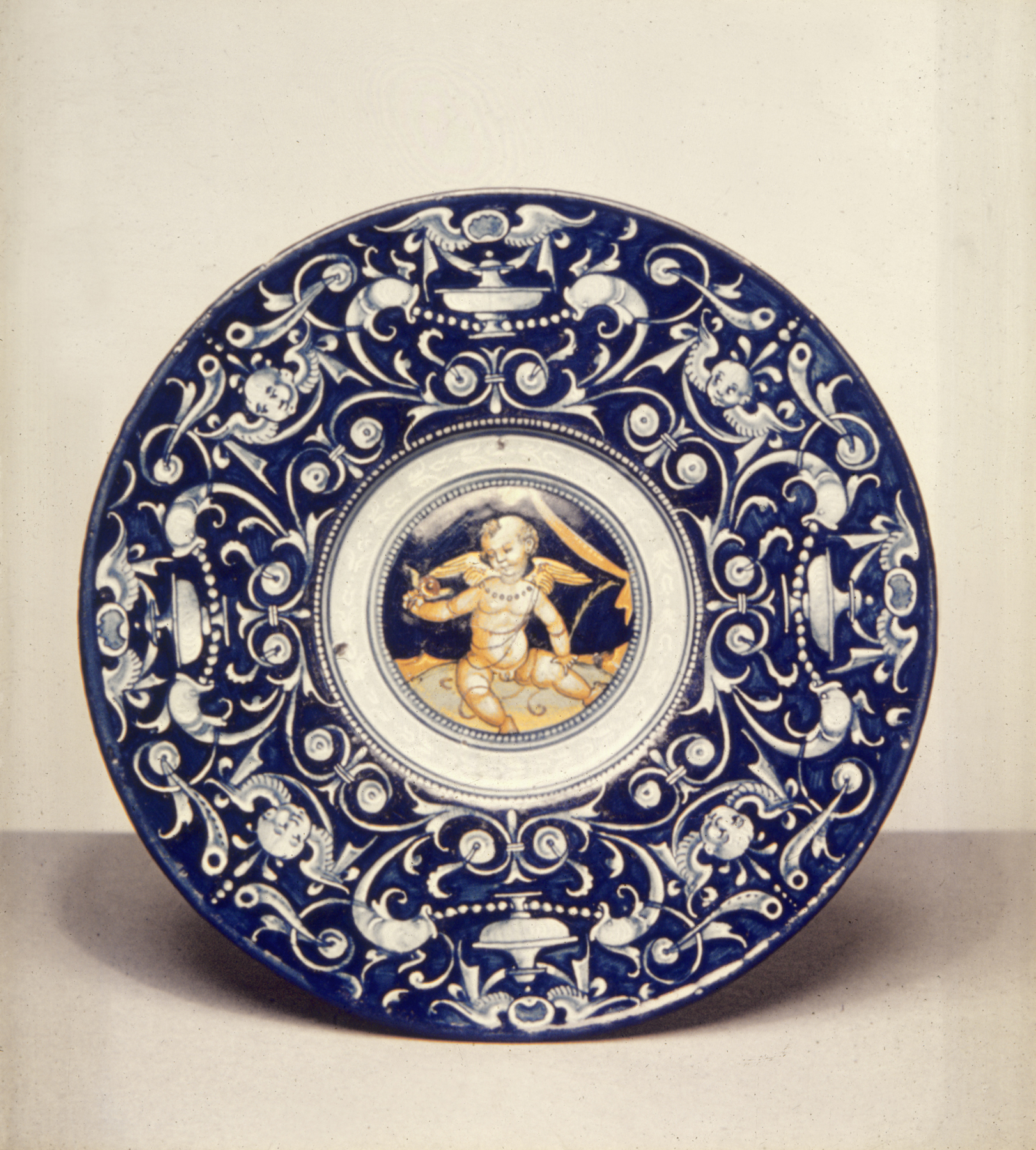 Image for Plate with Cupid