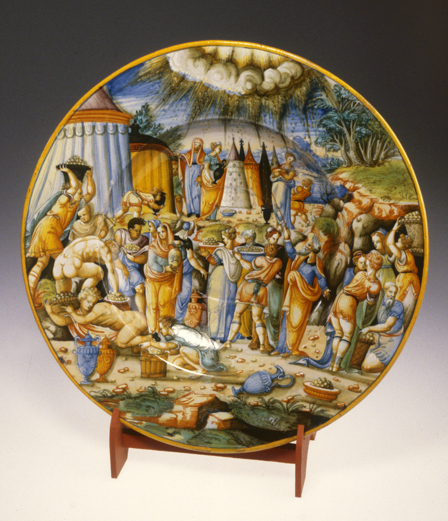 Image for Ewer Basin with the Gathering of Manna