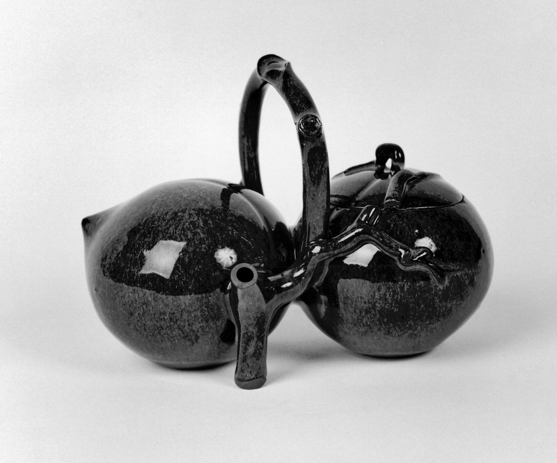 Image for Teapot in the Form of Two Peaches