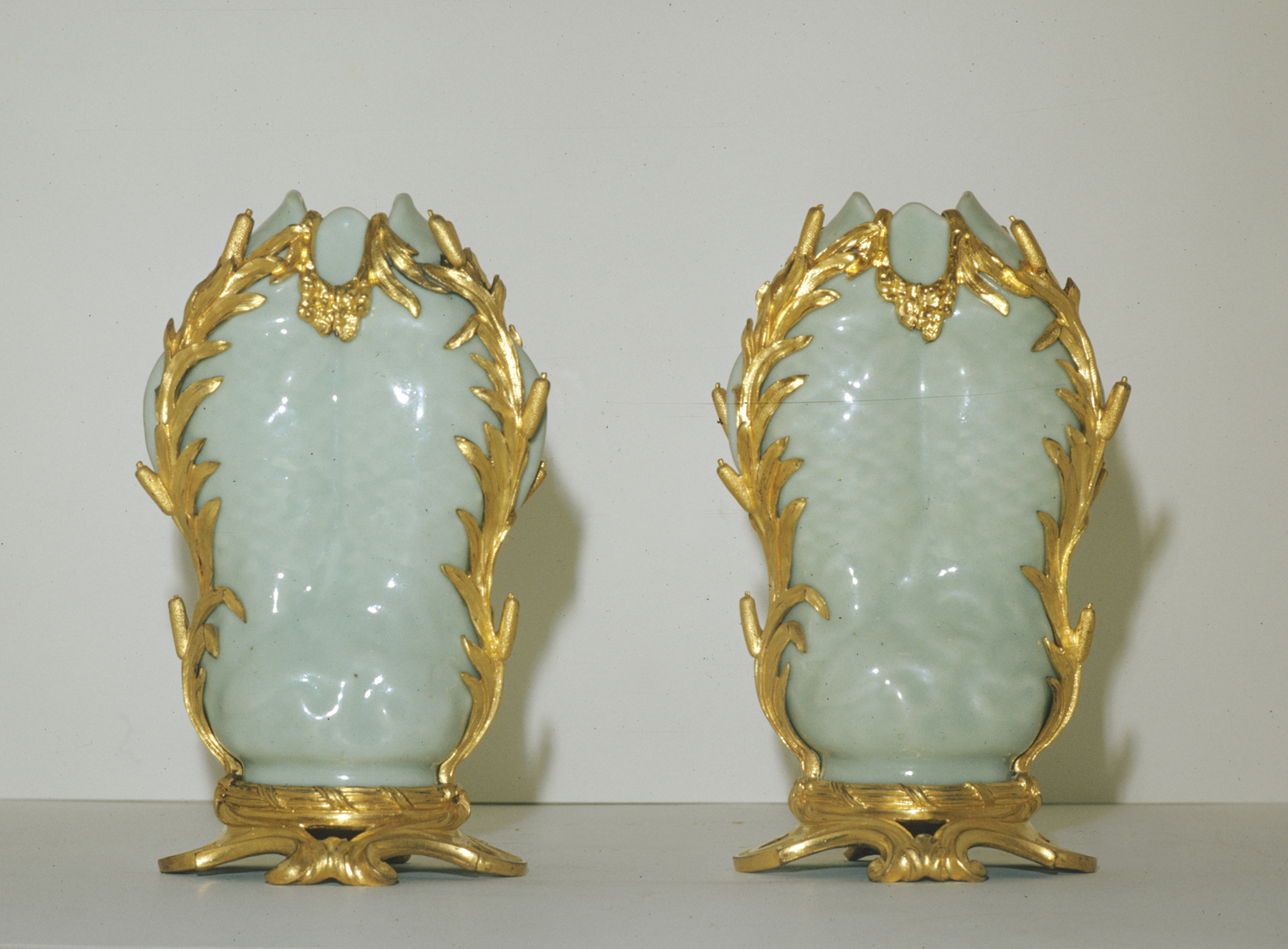 Image for Pair of Vases in the Shape of Twin Fish
