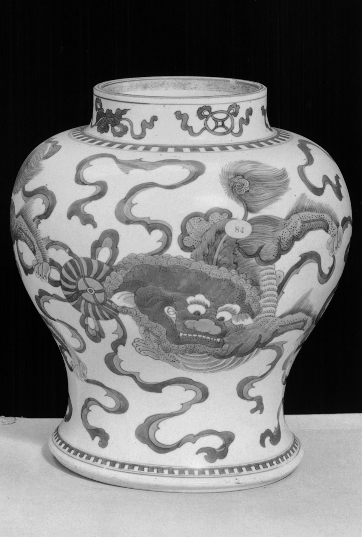 Image for Jar with Three Fu-Dogs
