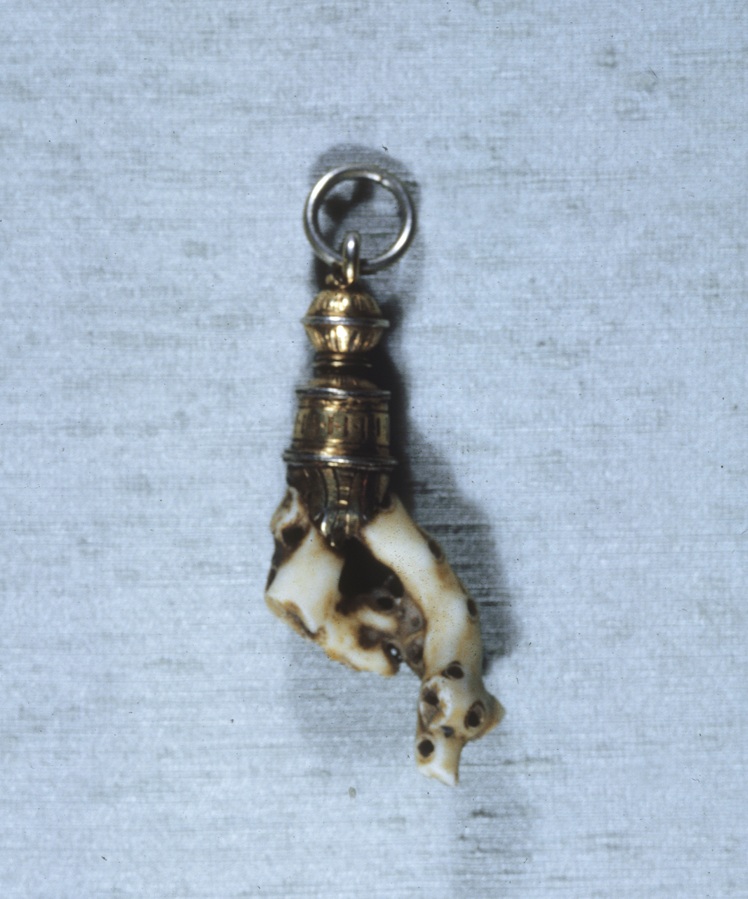 Image for Suspended white coral amulet