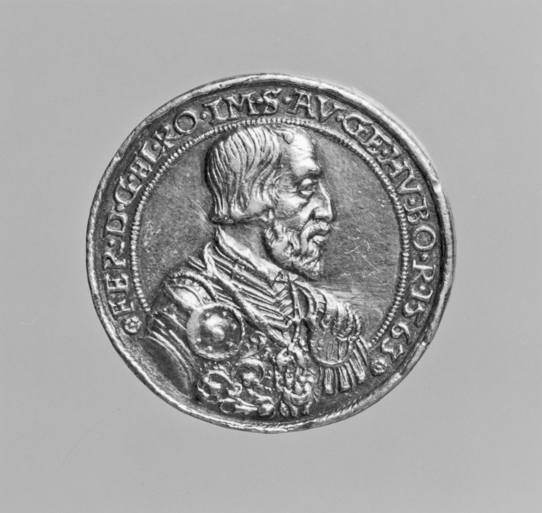 Image for Medal of Maximilian (1527-76) as King of Hungary and his Wife Maria of Spain
